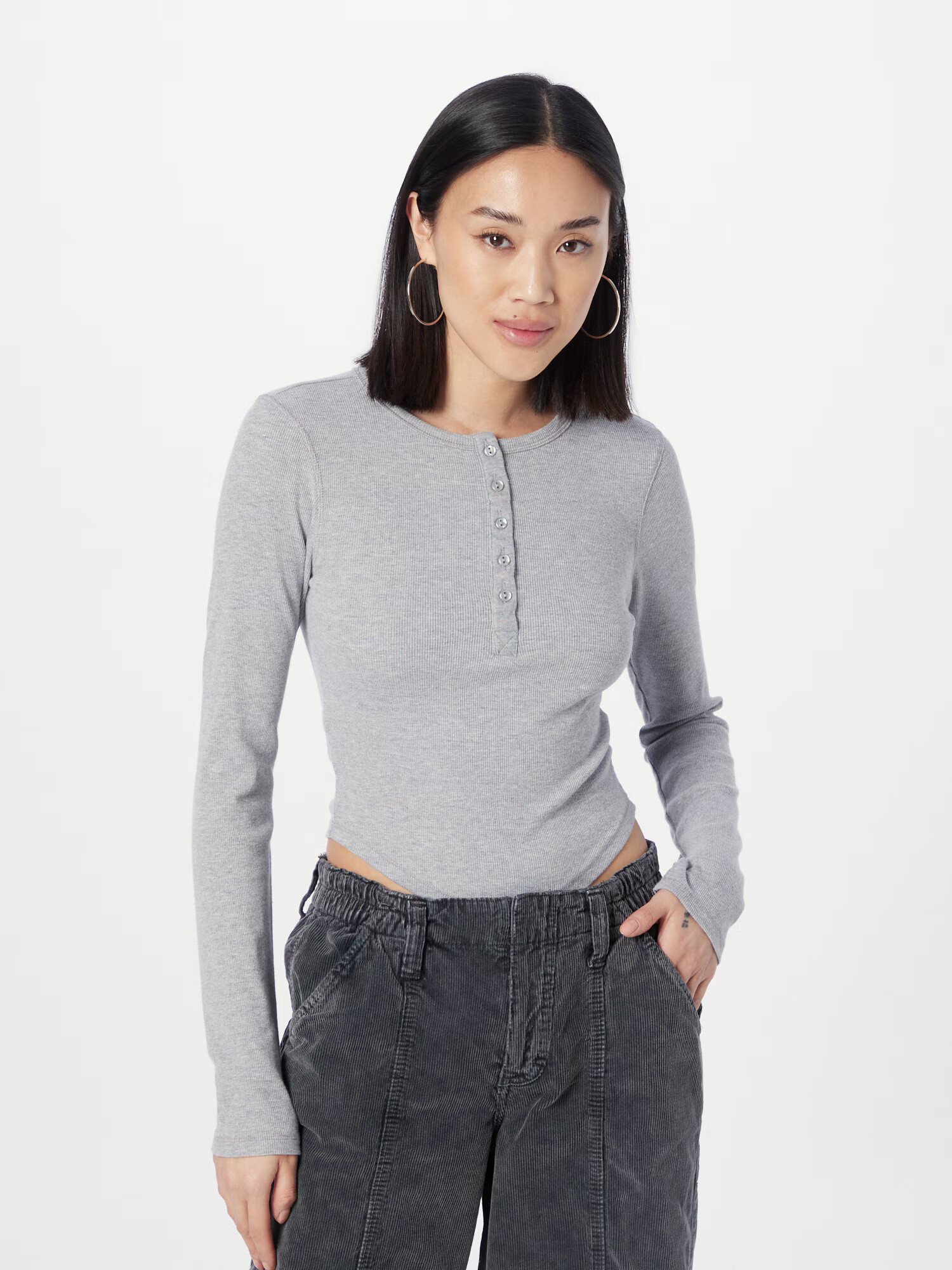 BDG Urban Outfitters Tricou gri - Pled.ro