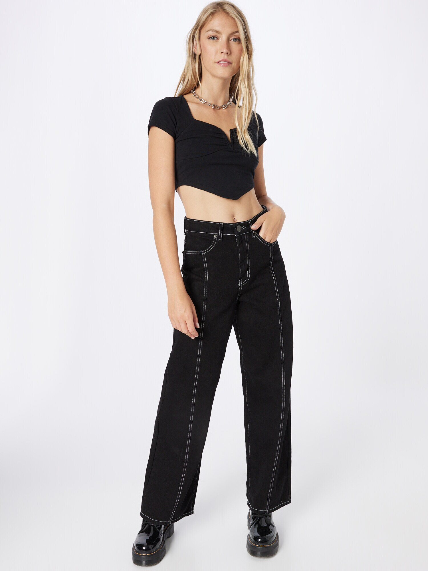 BDG Urban Outfitters Tricou negru - Pled.ro