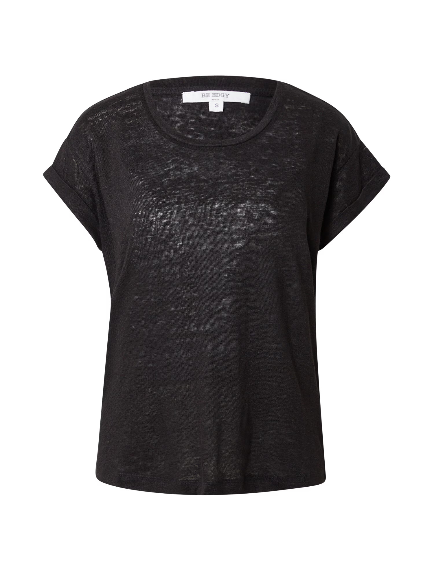 BE EDGY Tricou 'Addison' negru - Pled.ro