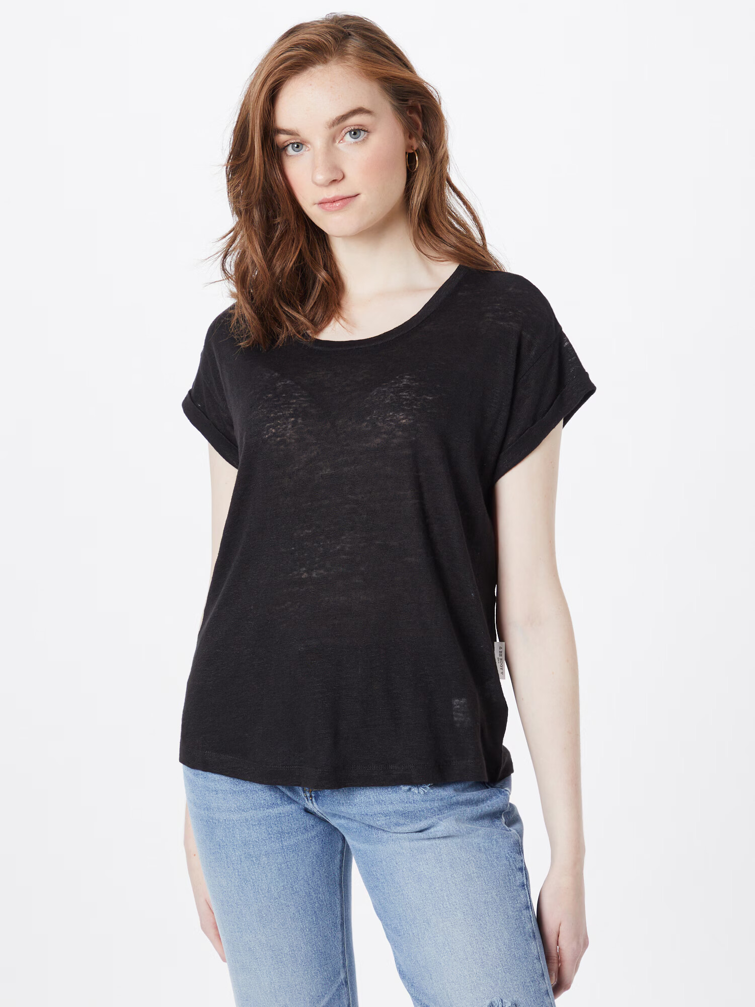 BE EDGY Tricou 'Addison' negru - Pled.ro