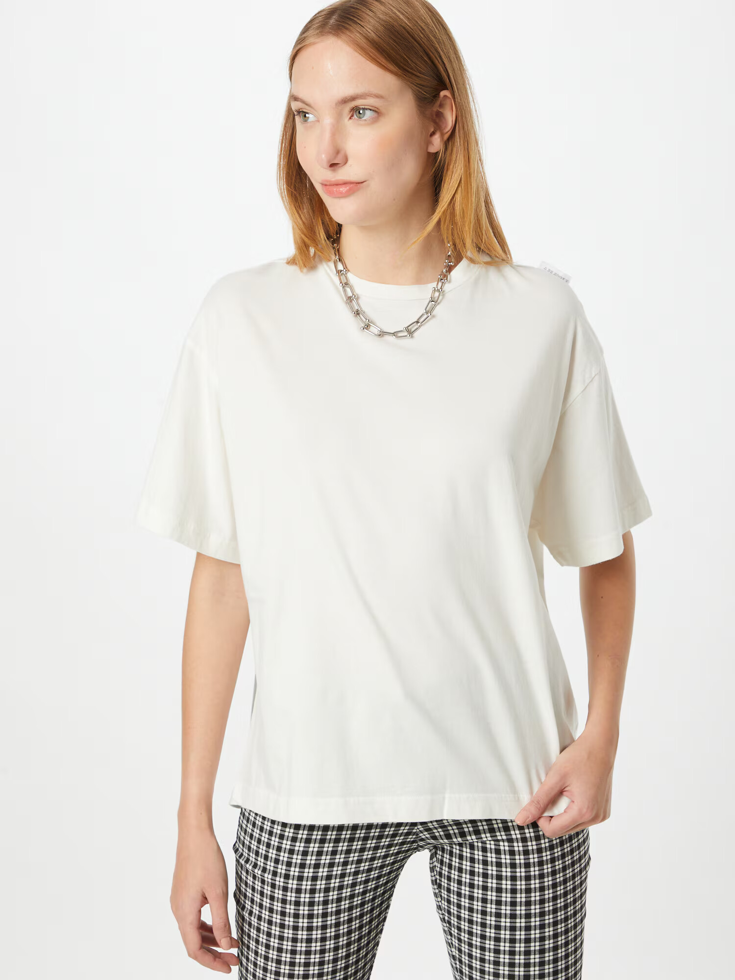 BE EDGY Tricou 'Miley' negru / alb murdar - Pled.ro