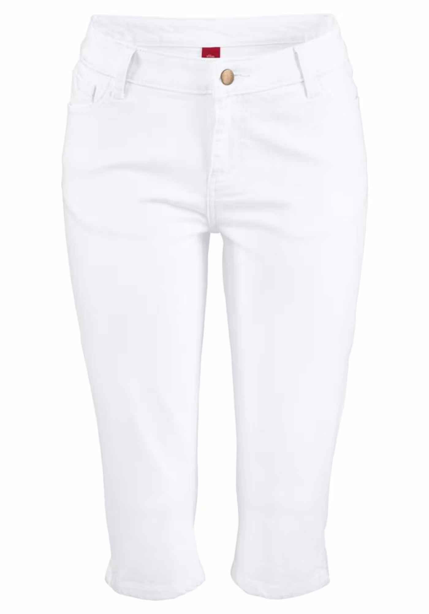 BEACH TIME Jeans alb - Pled.ro