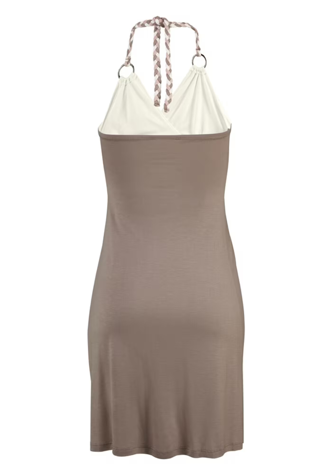 BEACH TIME Rochie de plaja crem / gri taupe / roz pal - Pled.ro