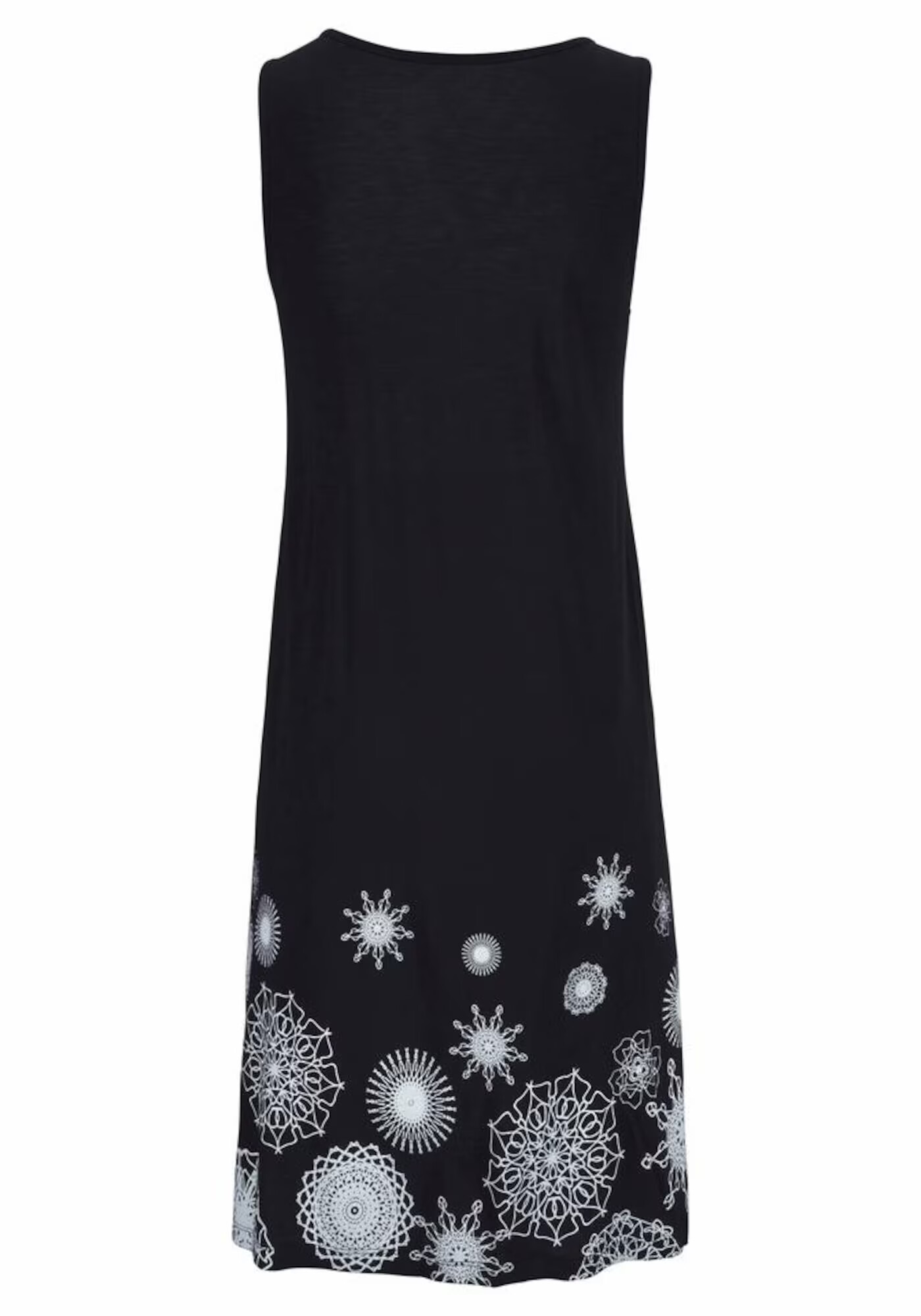 BEACH TIME Rochie de plaja negru / alb - Pled.ro