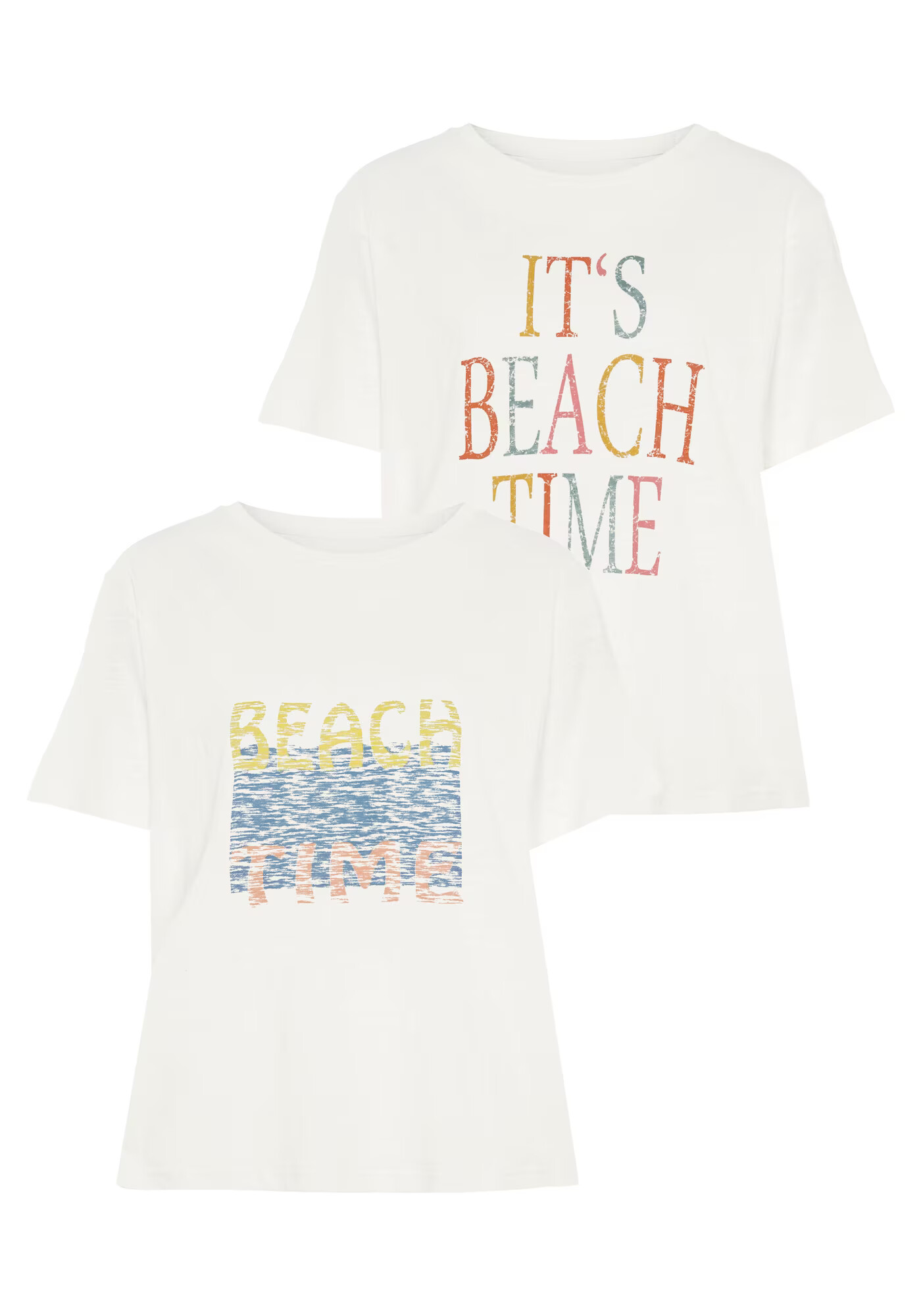 BEACH TIME Tricou mai multe culori / alb - Pled.ro