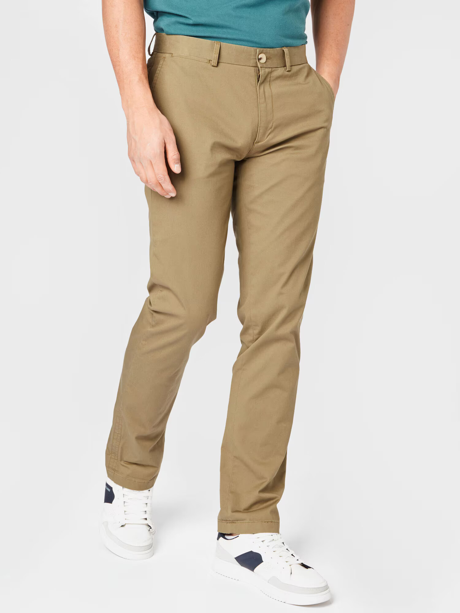 Ben Sherman Pantaloni eleganți verde stuf - Pled.ro