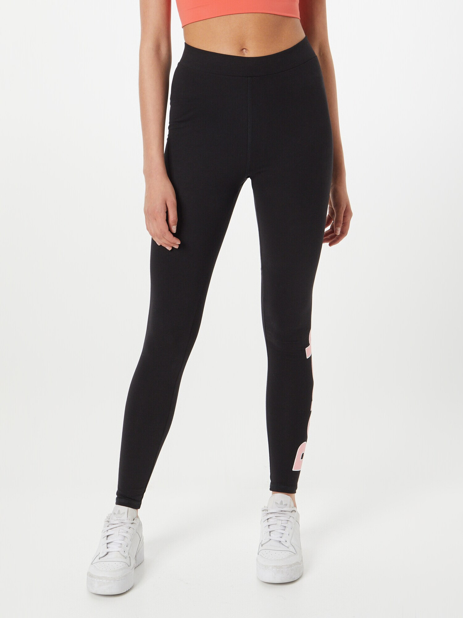 BENCH Leggings 'ELIRA' roz / negru / alb - Pled.ro