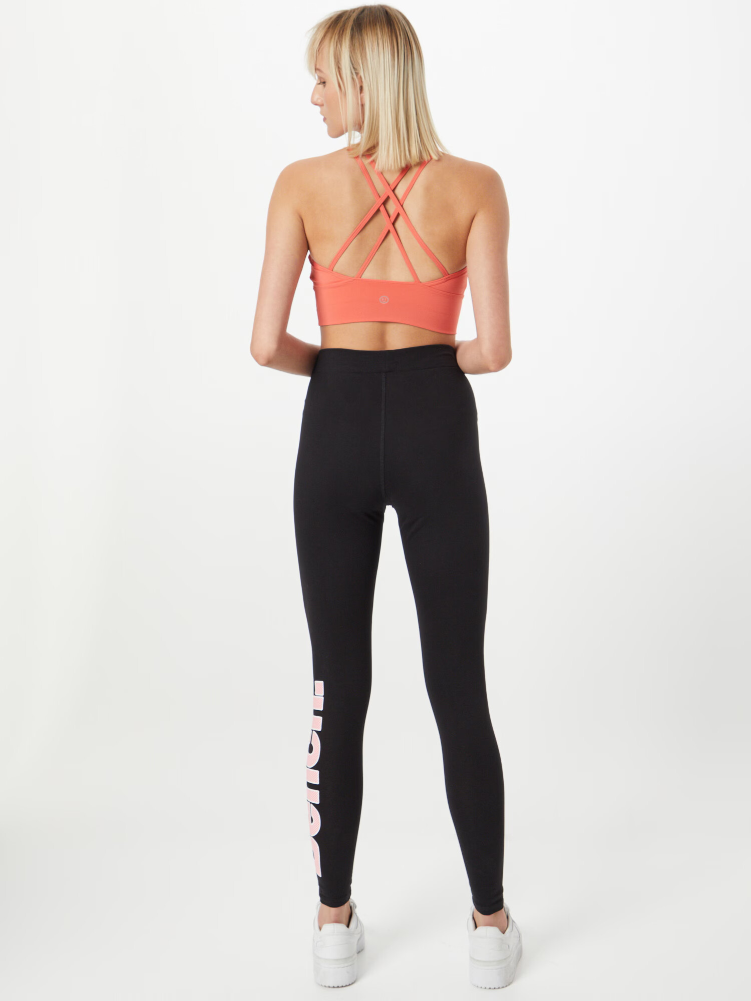 BENCH Leggings 'ELIRA' roz / negru / alb - Pled.ro