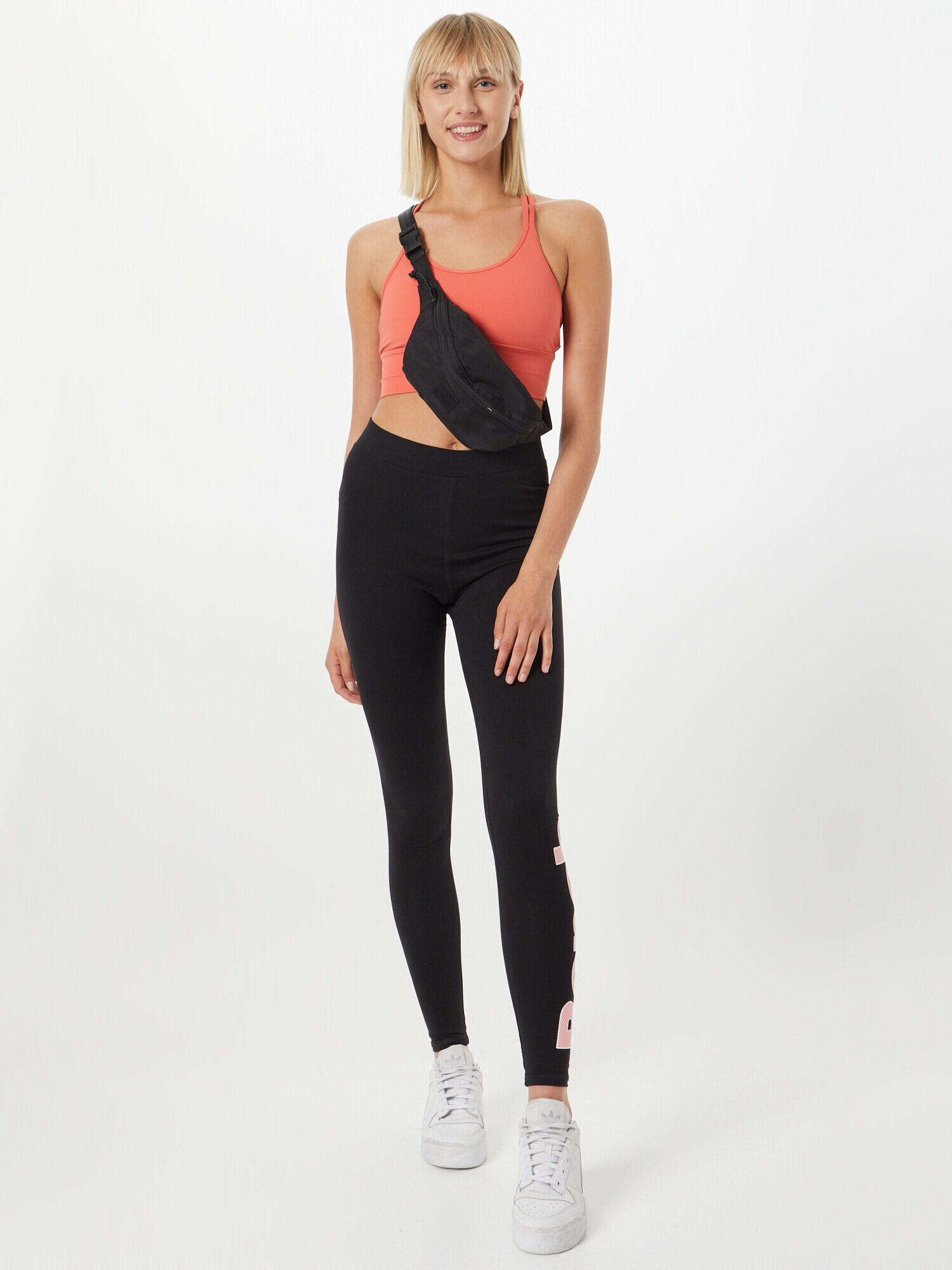 BENCH Leggings 'ELIRA' roz / negru / alb - Pled.ro