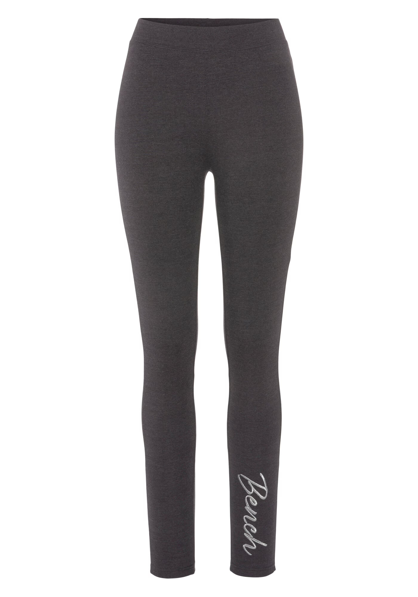 BENCH Leggings gri metalic / alb - Pled.ro