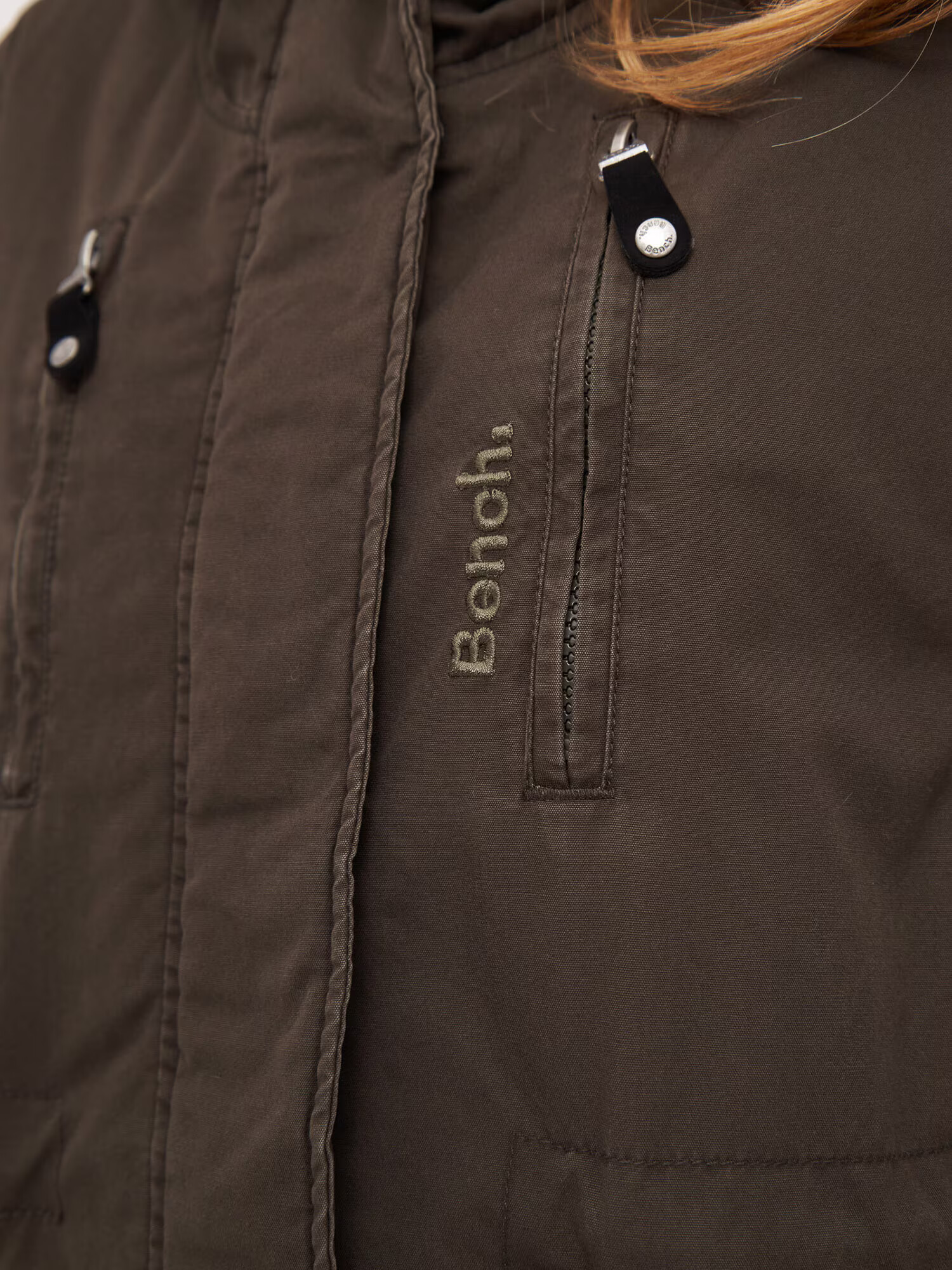 BENCH Parka de iarnă 'LAURA' kaki - Pled.ro