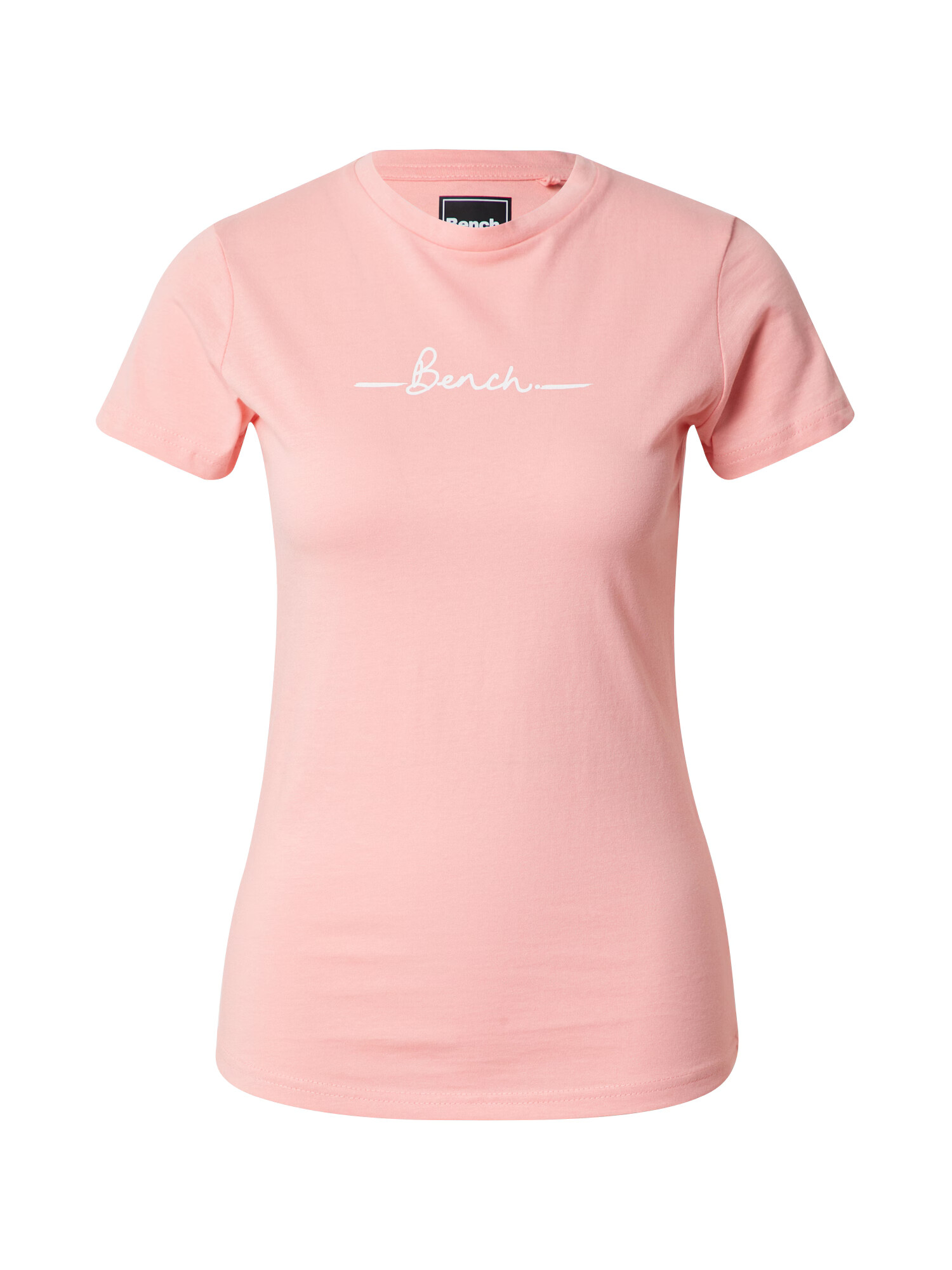 BENCH Tricou 'Abelia' rosé / alb - Pled.ro