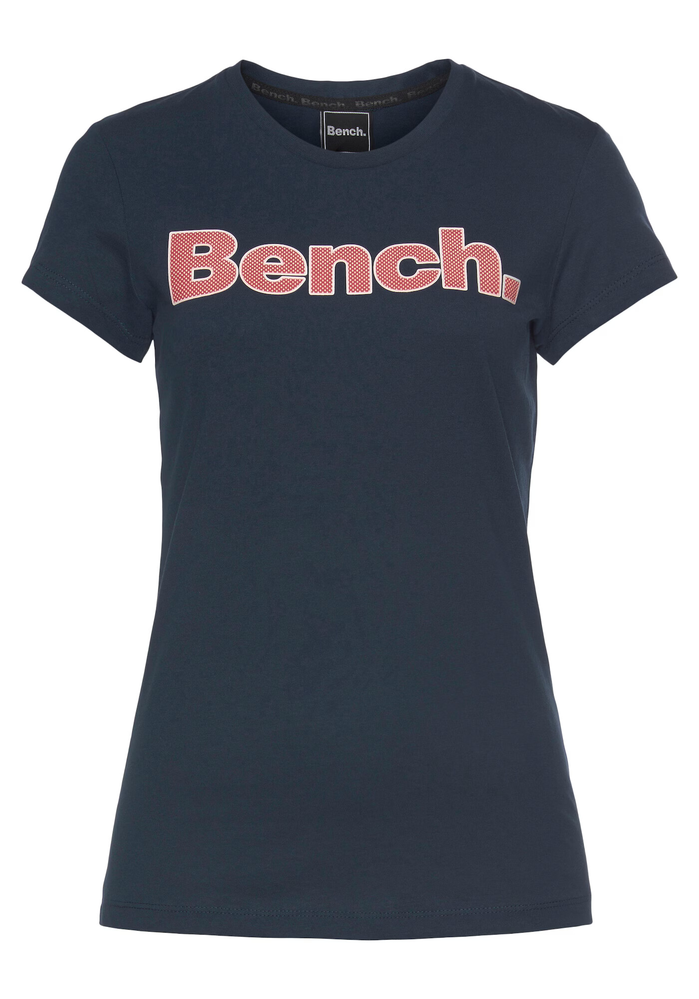 BENCH Tricou 'Leora' bleumarin / roz deschis / alb - Pled.ro