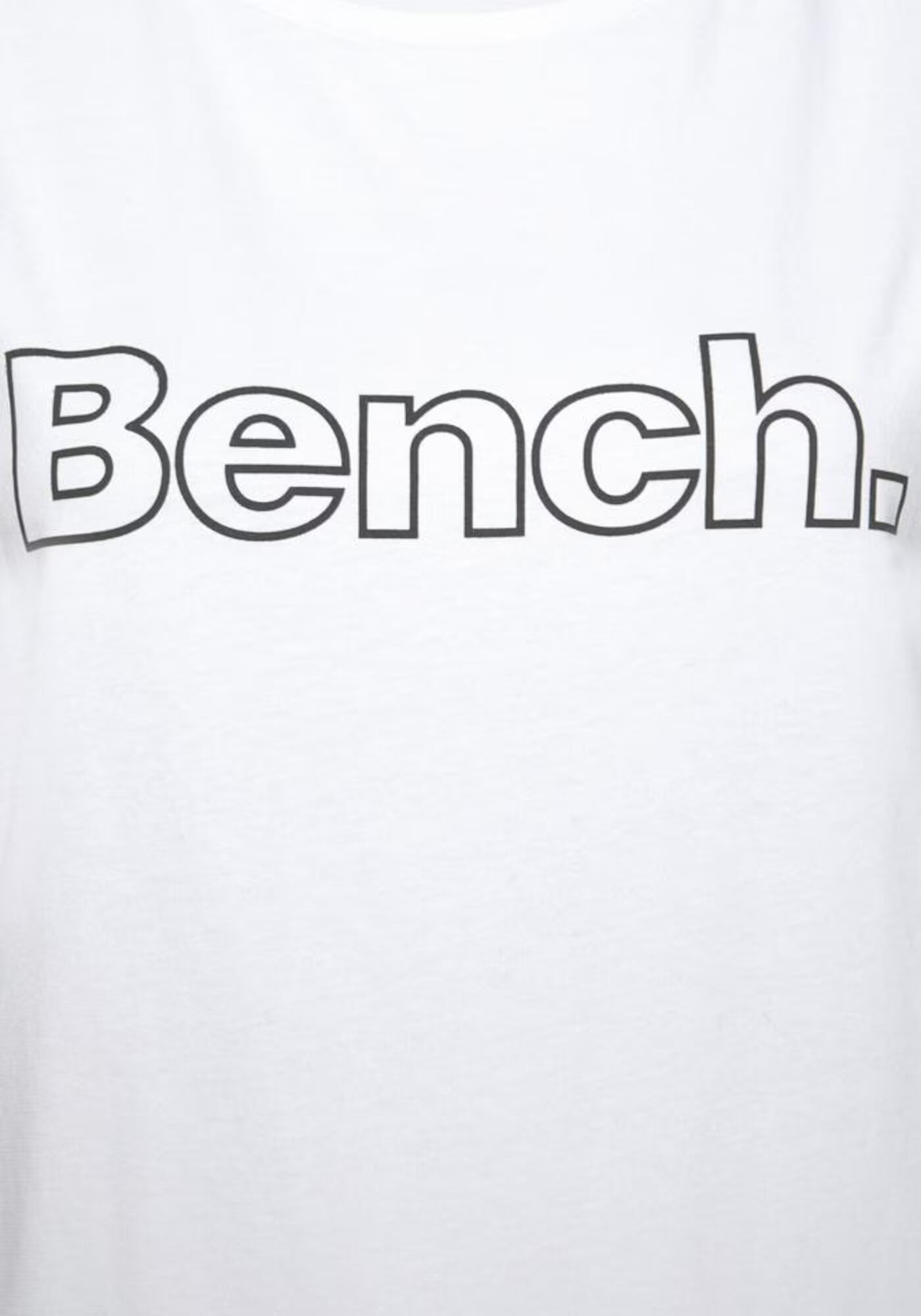 BENCH Tricou negru / alb - Pled.ro