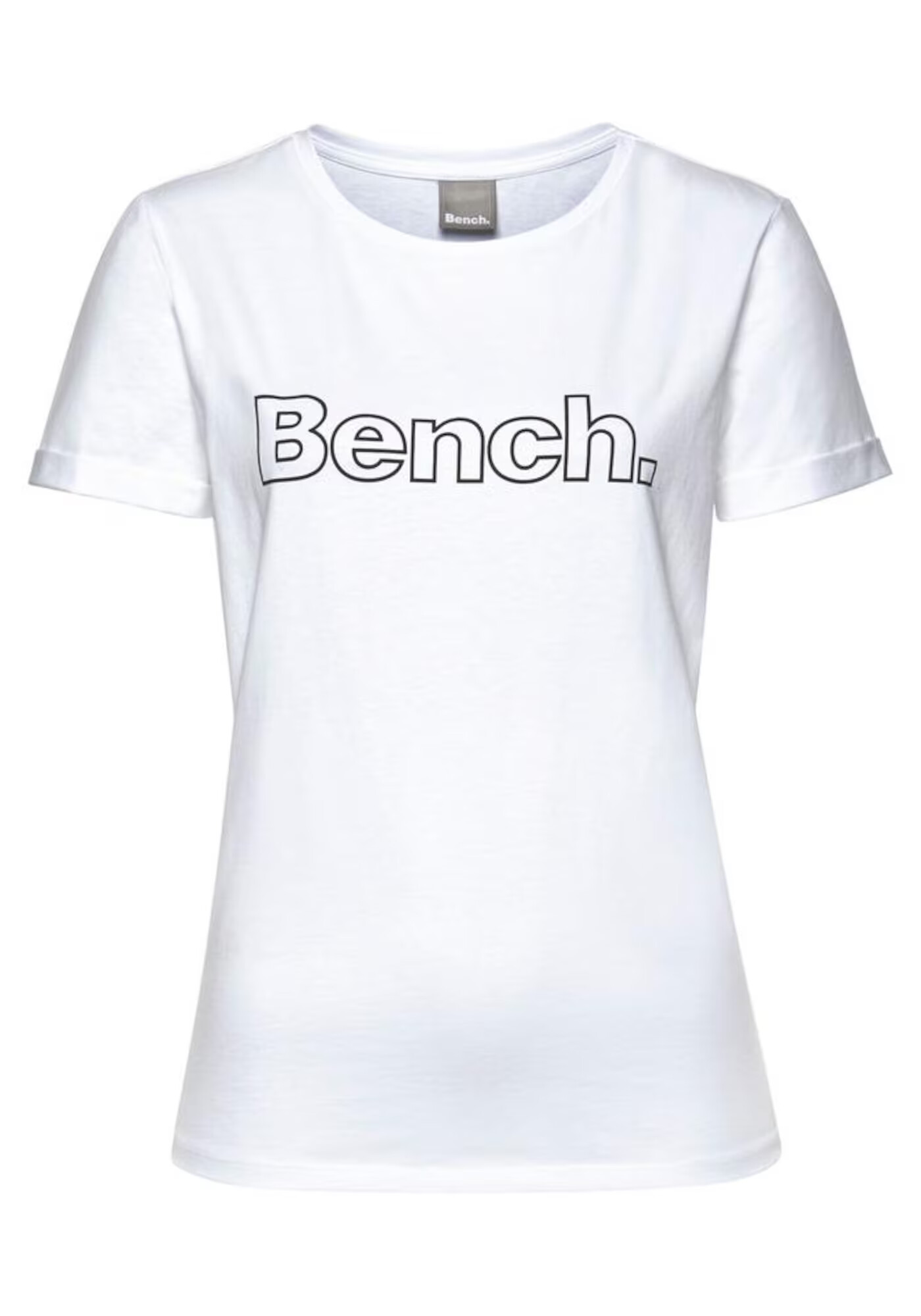 BENCH Tricou negru / alb - Pled.ro