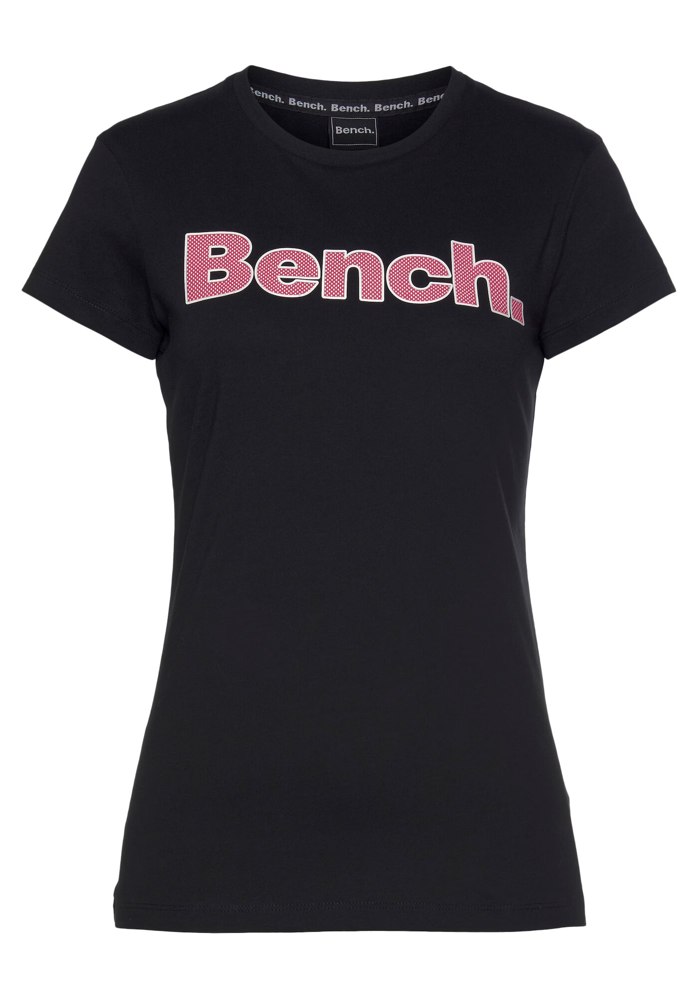 BENCH Tricou roz / negru - Pled.ro