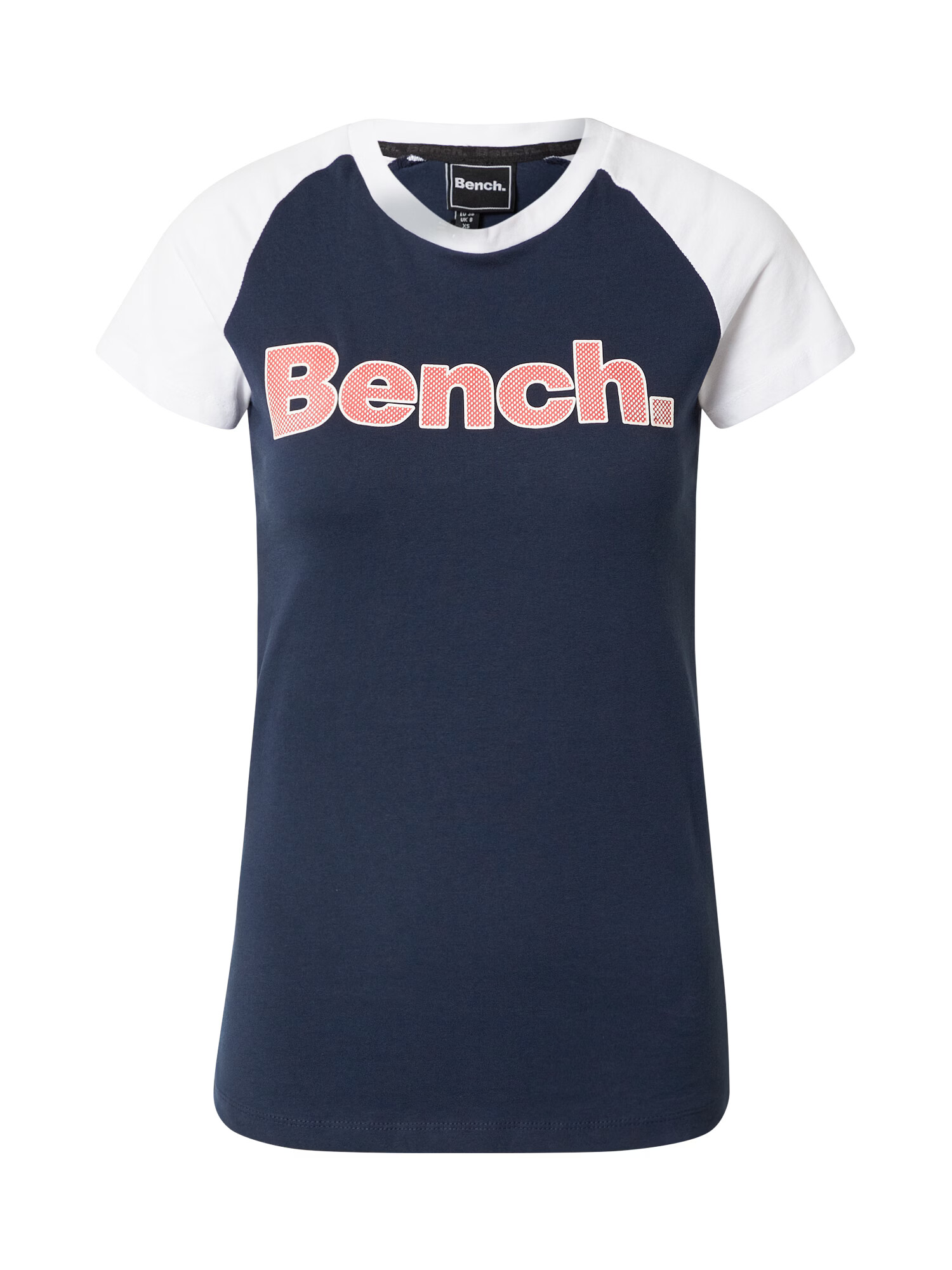 BENCH Tricou 'TRINA' bleumarin / roșu deschis / alb - Pled.ro