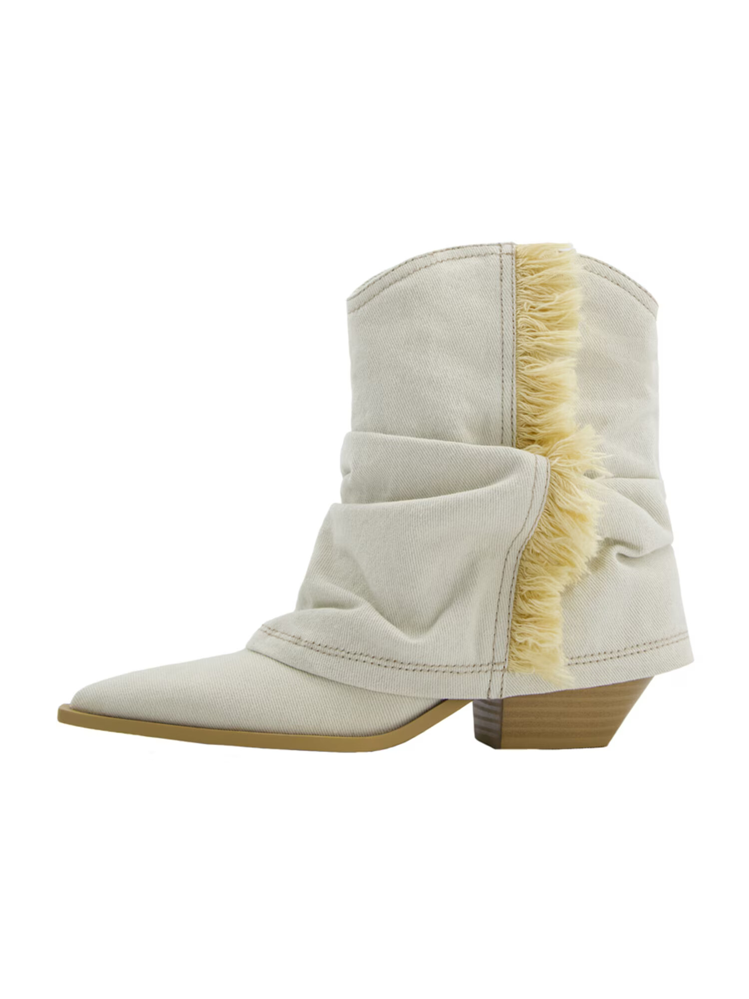 Bershka Botine bej - Pled.ro