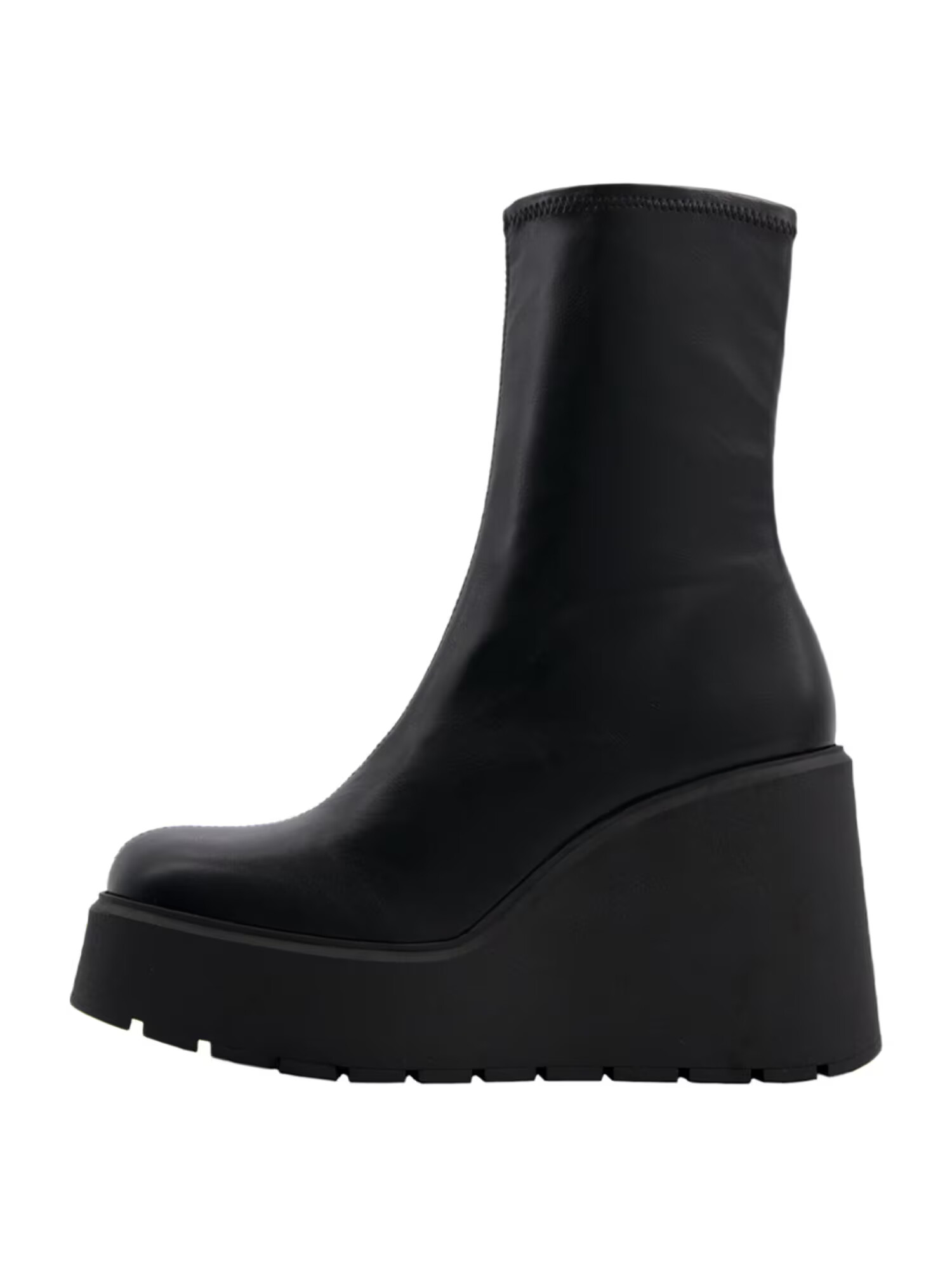 Bershka Botine negru - Pled.ro