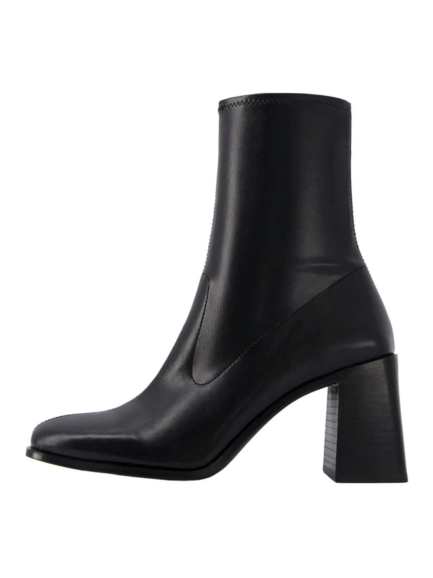 Bershka Botine negru - Pled.ro