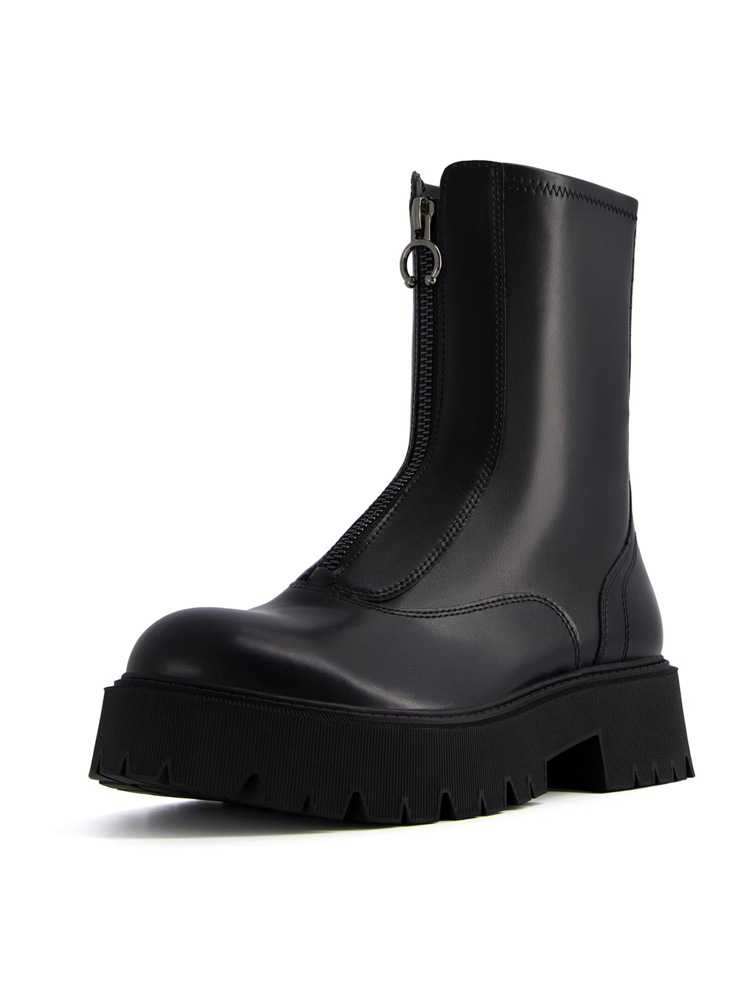 Bershka Botine negru - Pled.ro