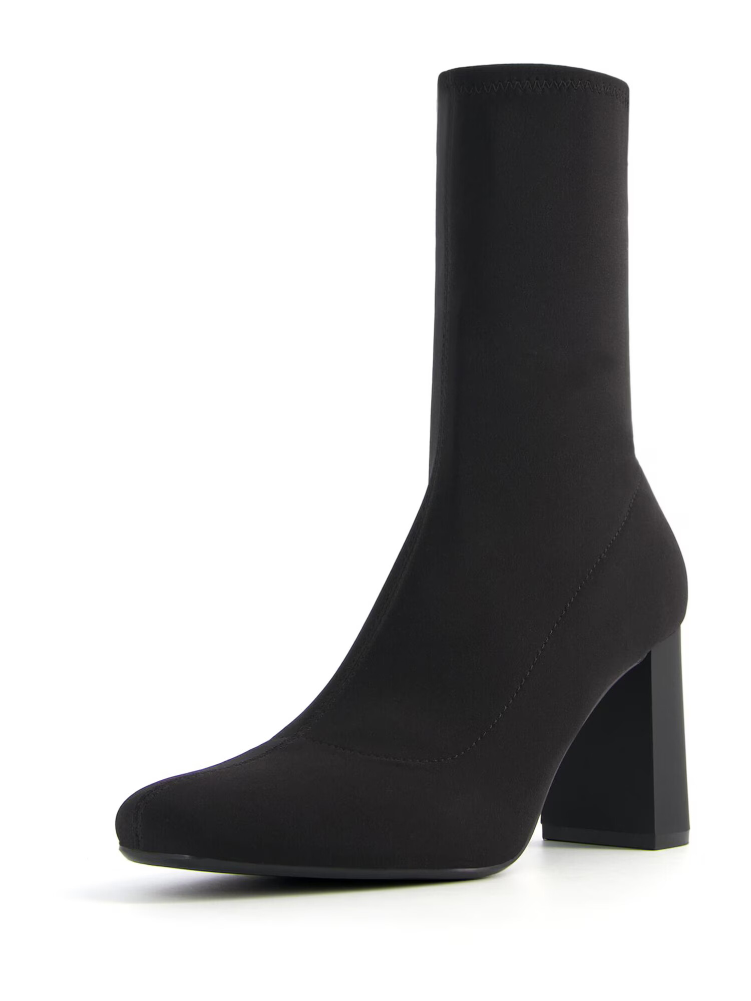 Bershka Botine negru - Pled.ro