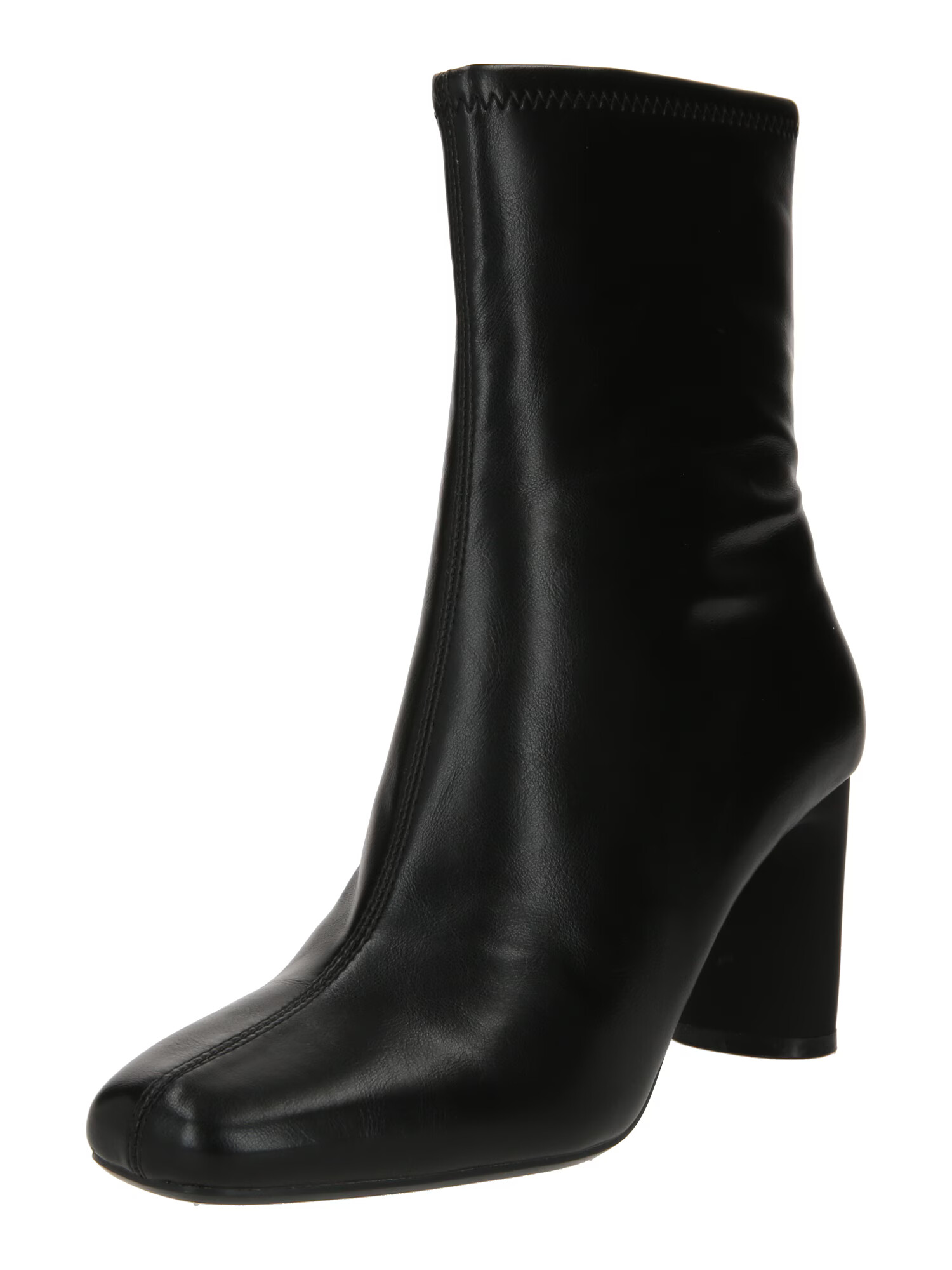 Bershka Botine negru - Pled.ro