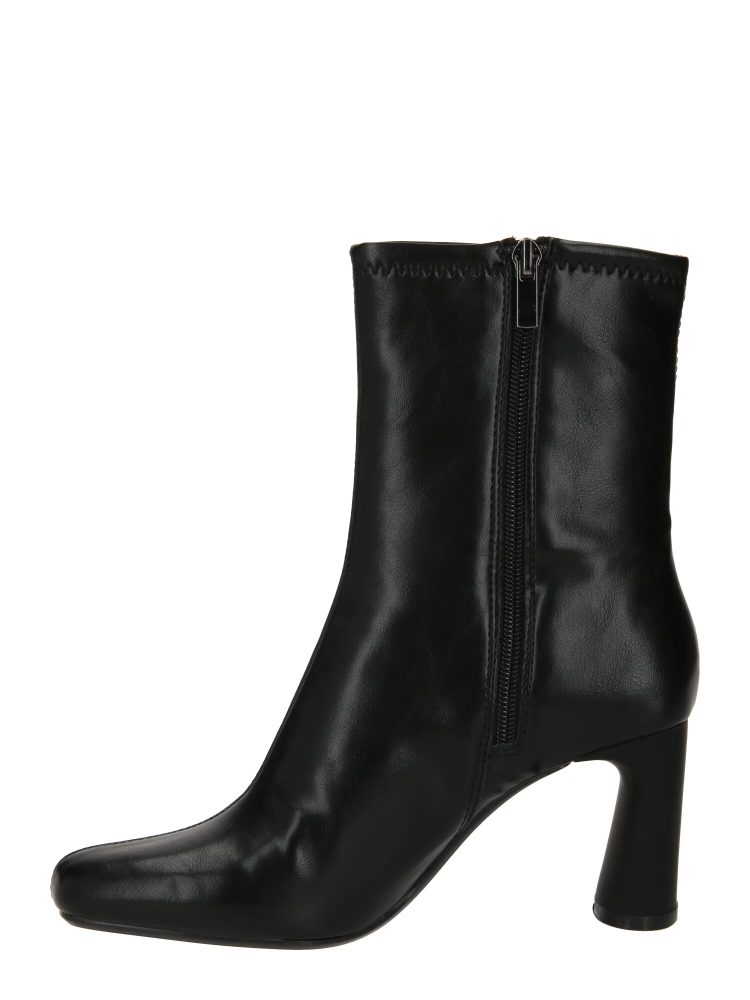 Bershka Botine negru - Pled.ro