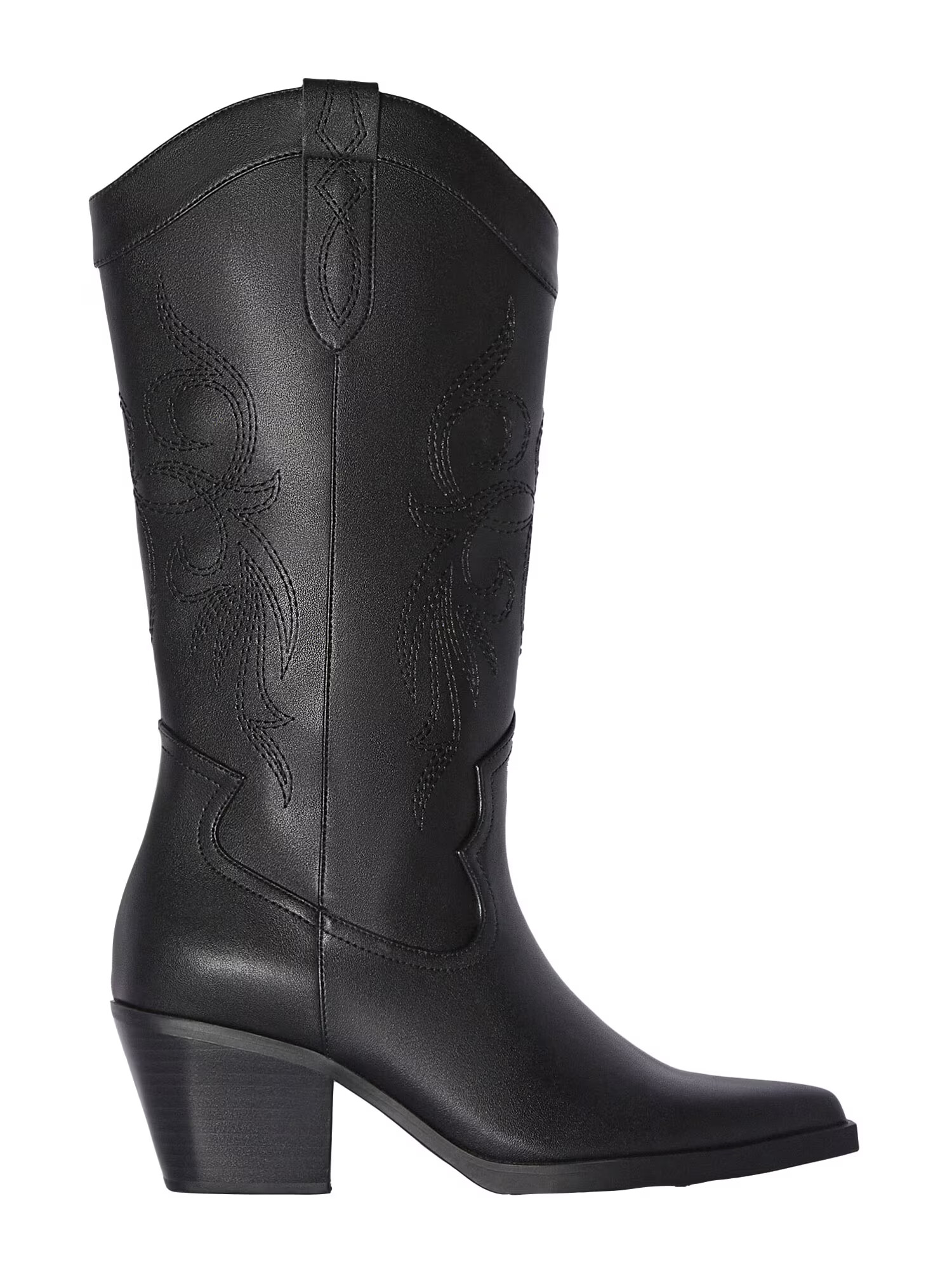 Bershka Botine negru - Pled.ro