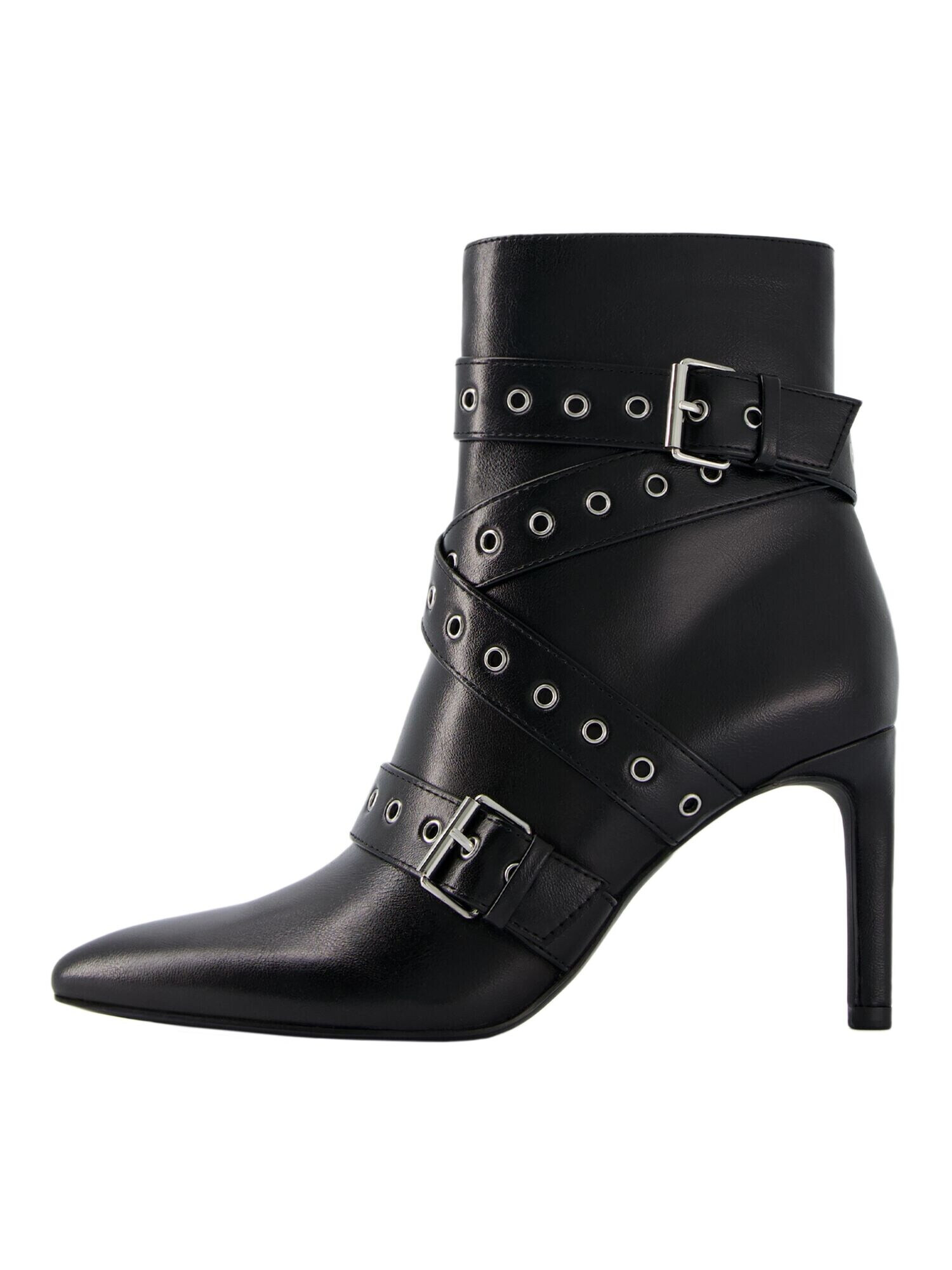 Bershka Botine negru - Pled.ro