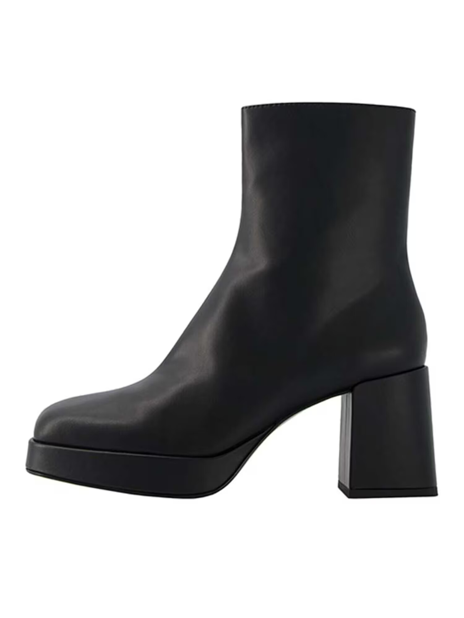 Bershka Botine negru - Pled.ro