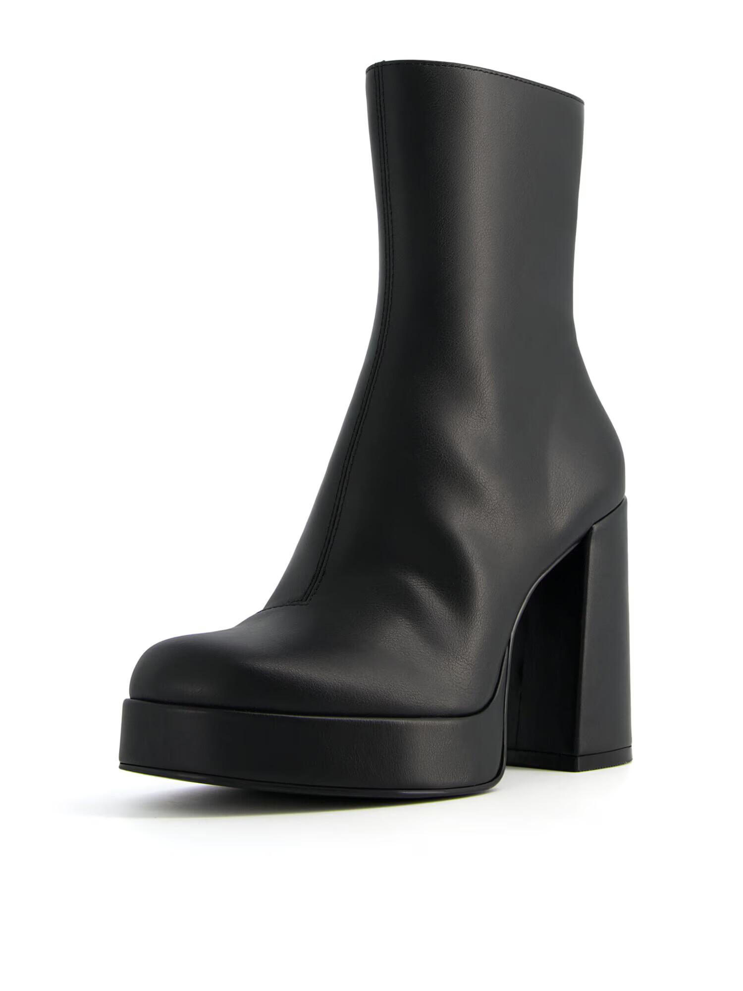 Bershka Botine negru - Pled.ro