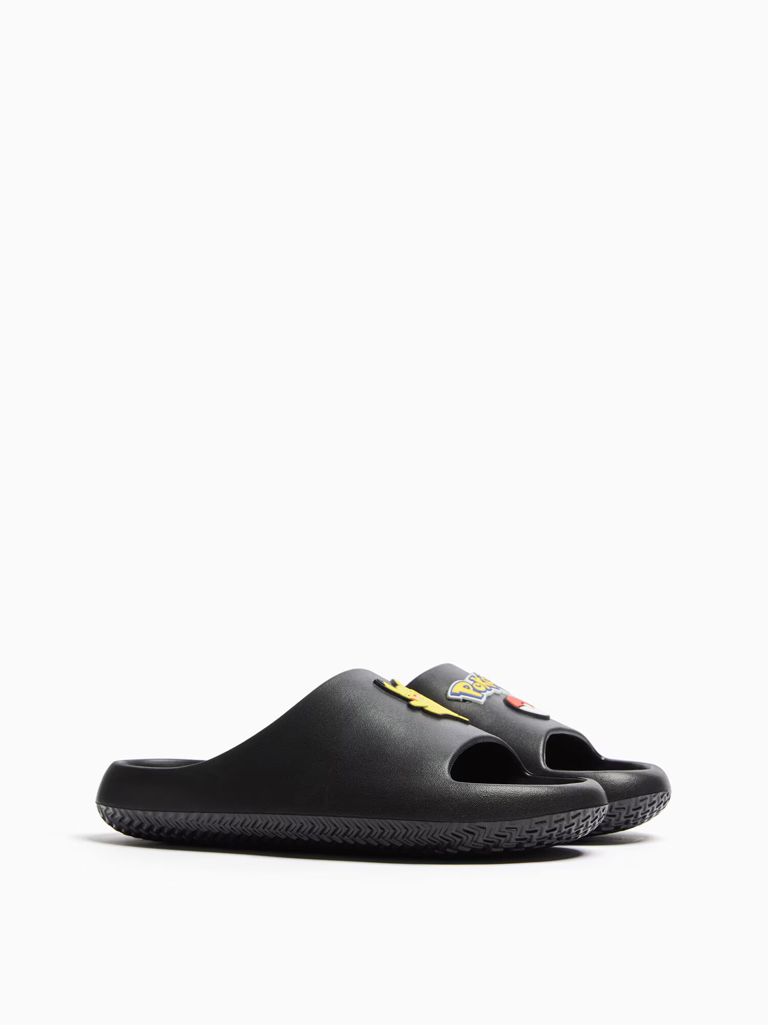 Bershka Flip-flops galben / roșu / negru / alb - Pled.ro