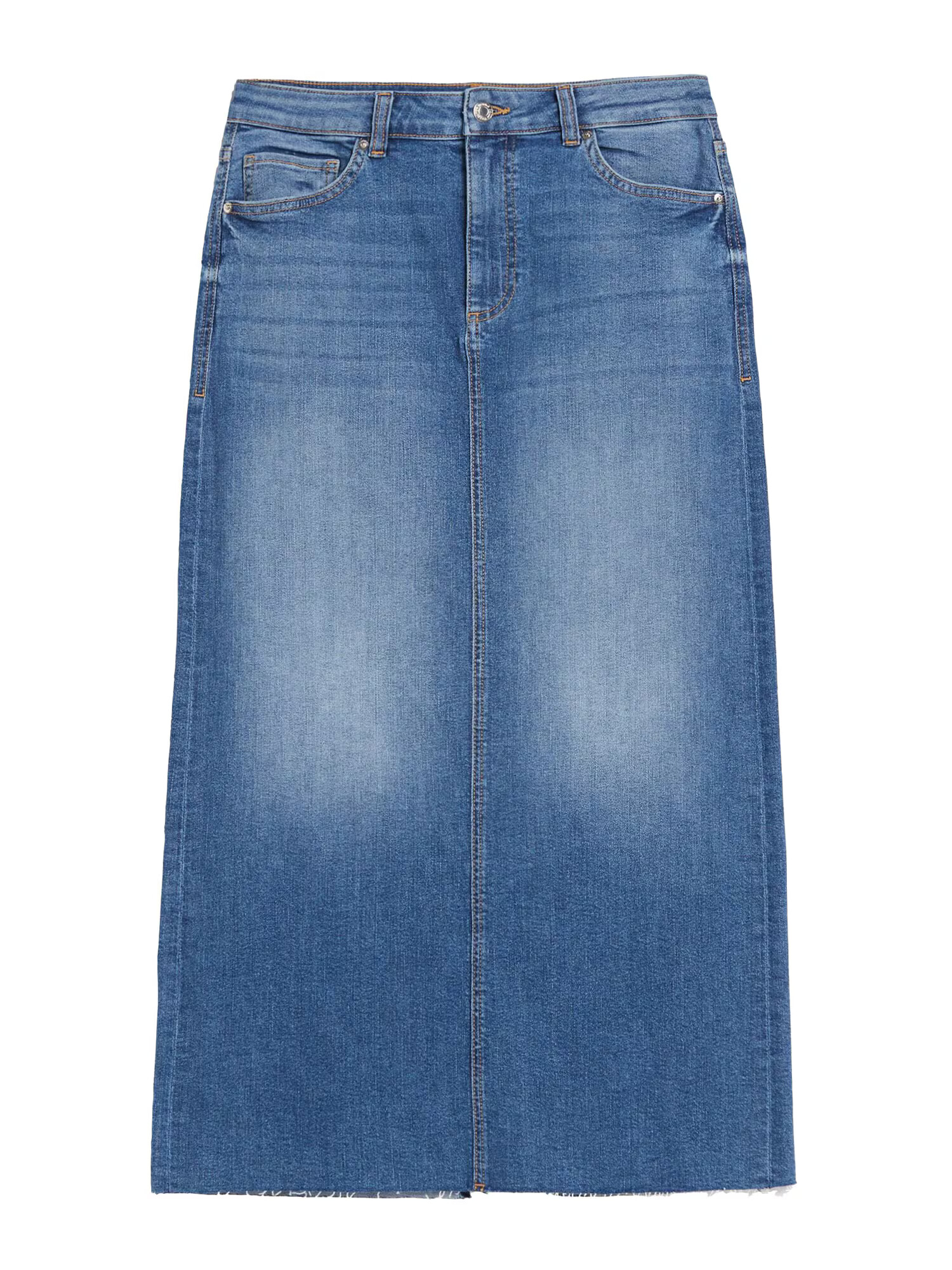 Bershka Fustă albastru denim - Pled.ro