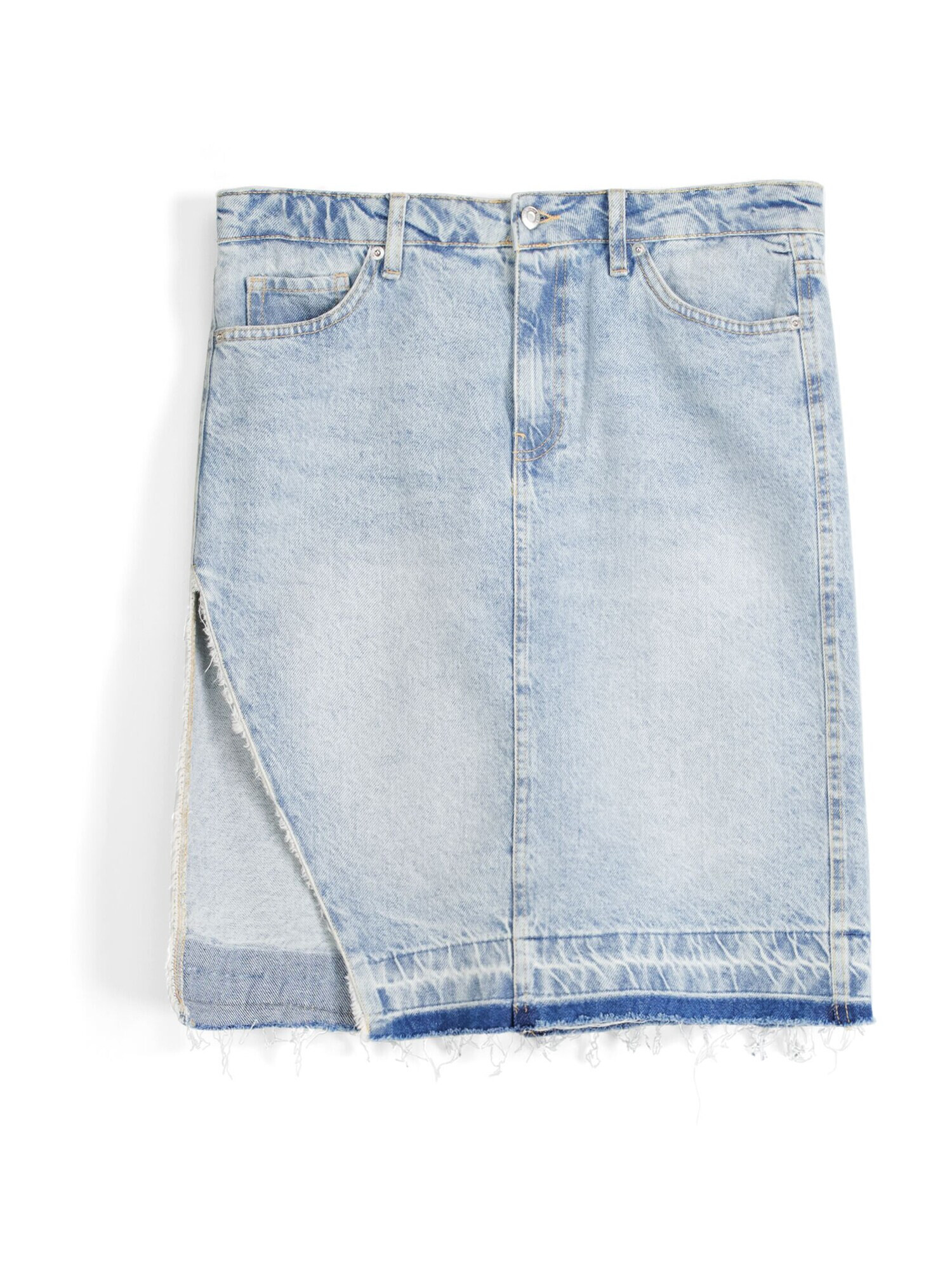 Bershka Fustă albastru denim - Pled.ro