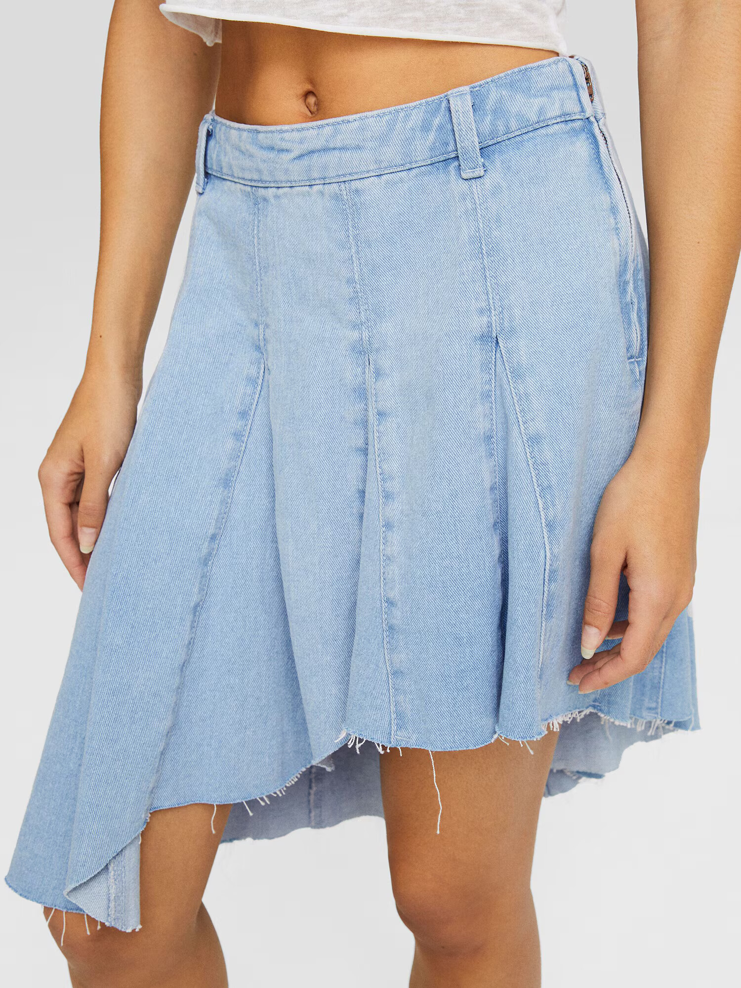 Bershka Fustă albastru denim - Pled.ro