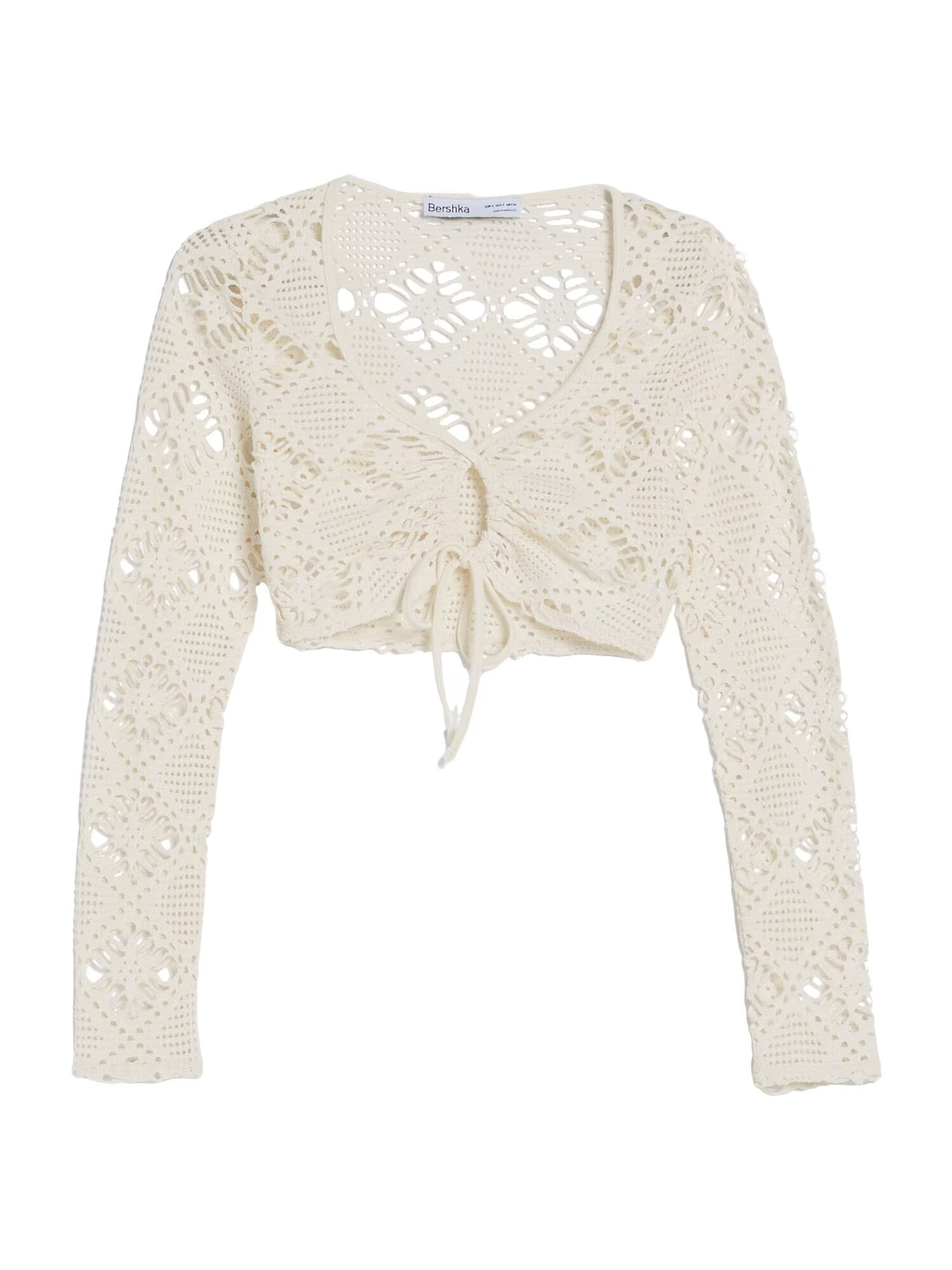 Bershka Bolero crem - Pled.ro