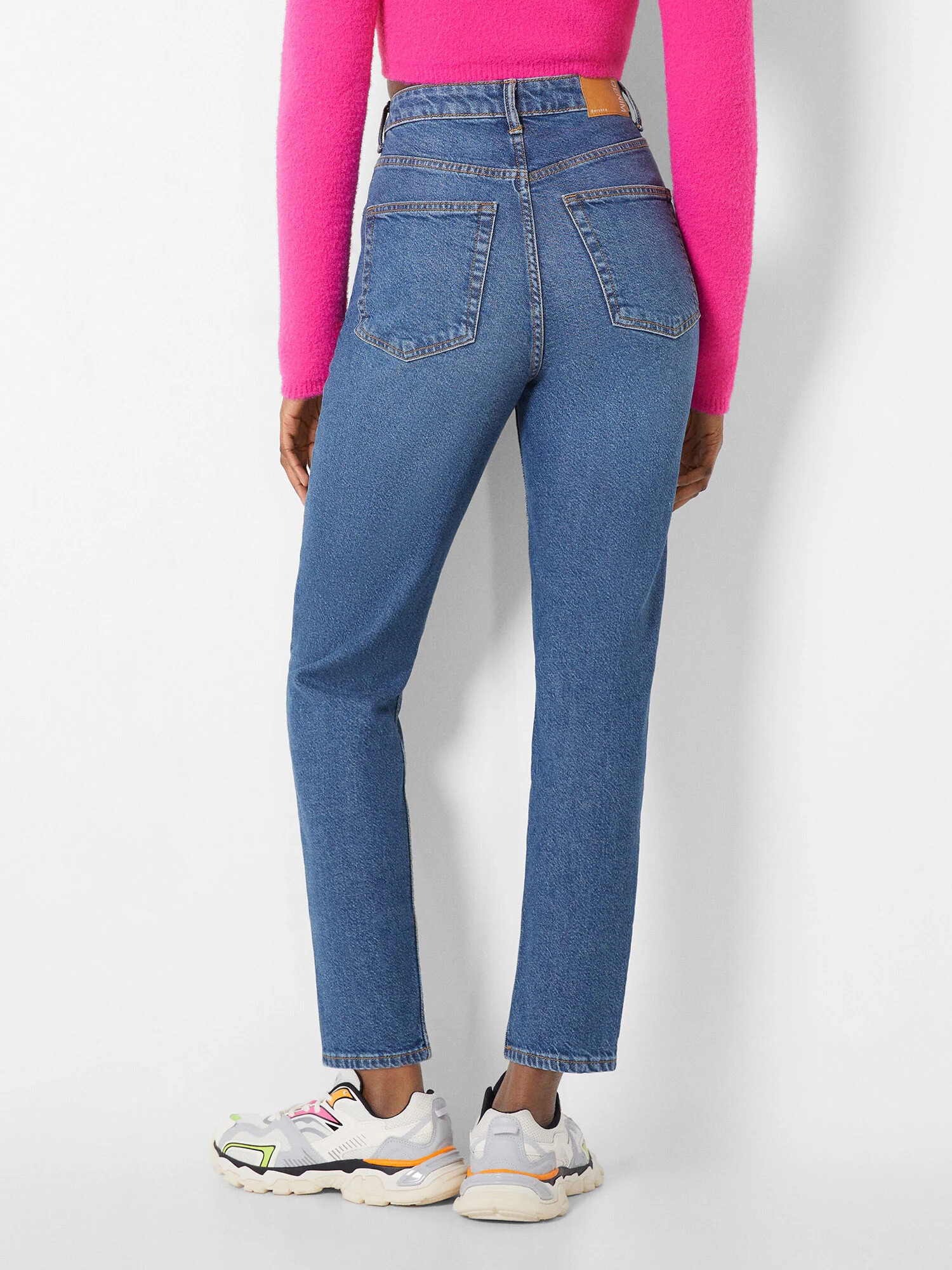 Bershka Jeans albastru - Pled.ro