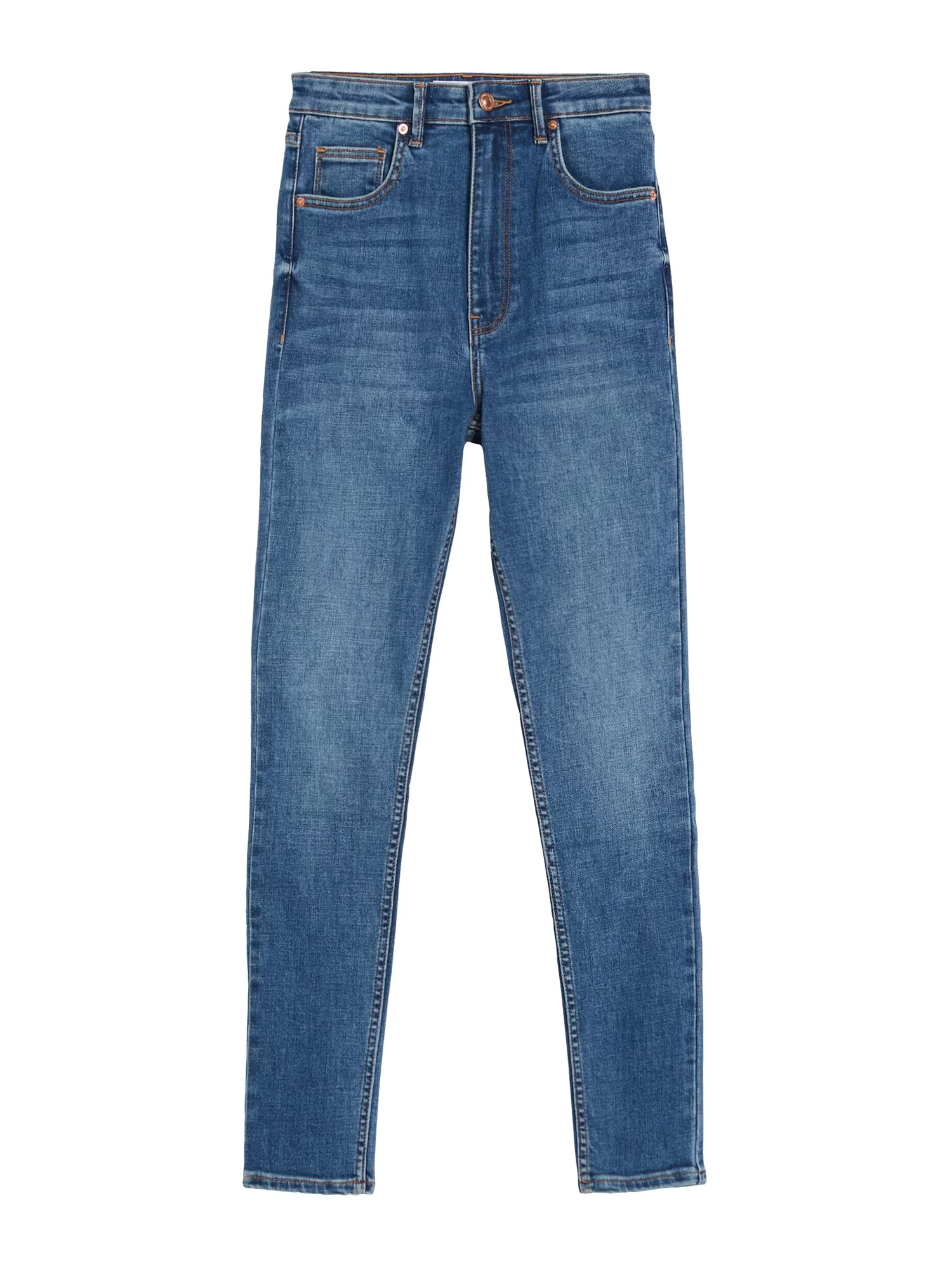 Bershka Jeans albastru - Pled.ro