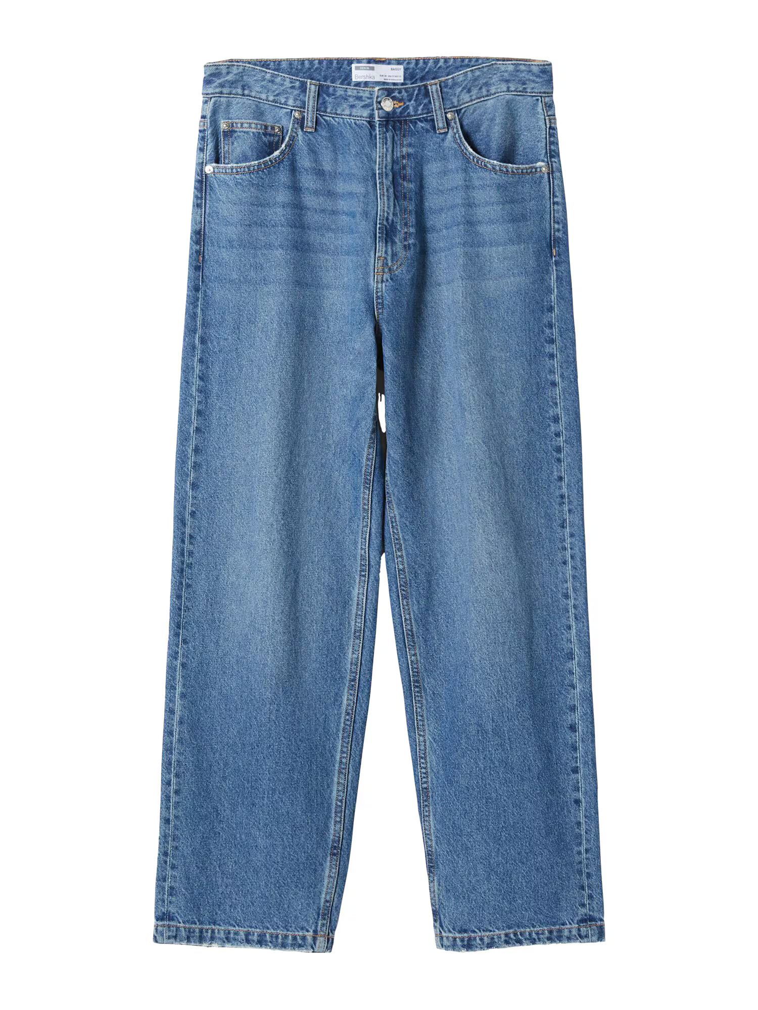 Bershka Jeans albastru - Pled.ro