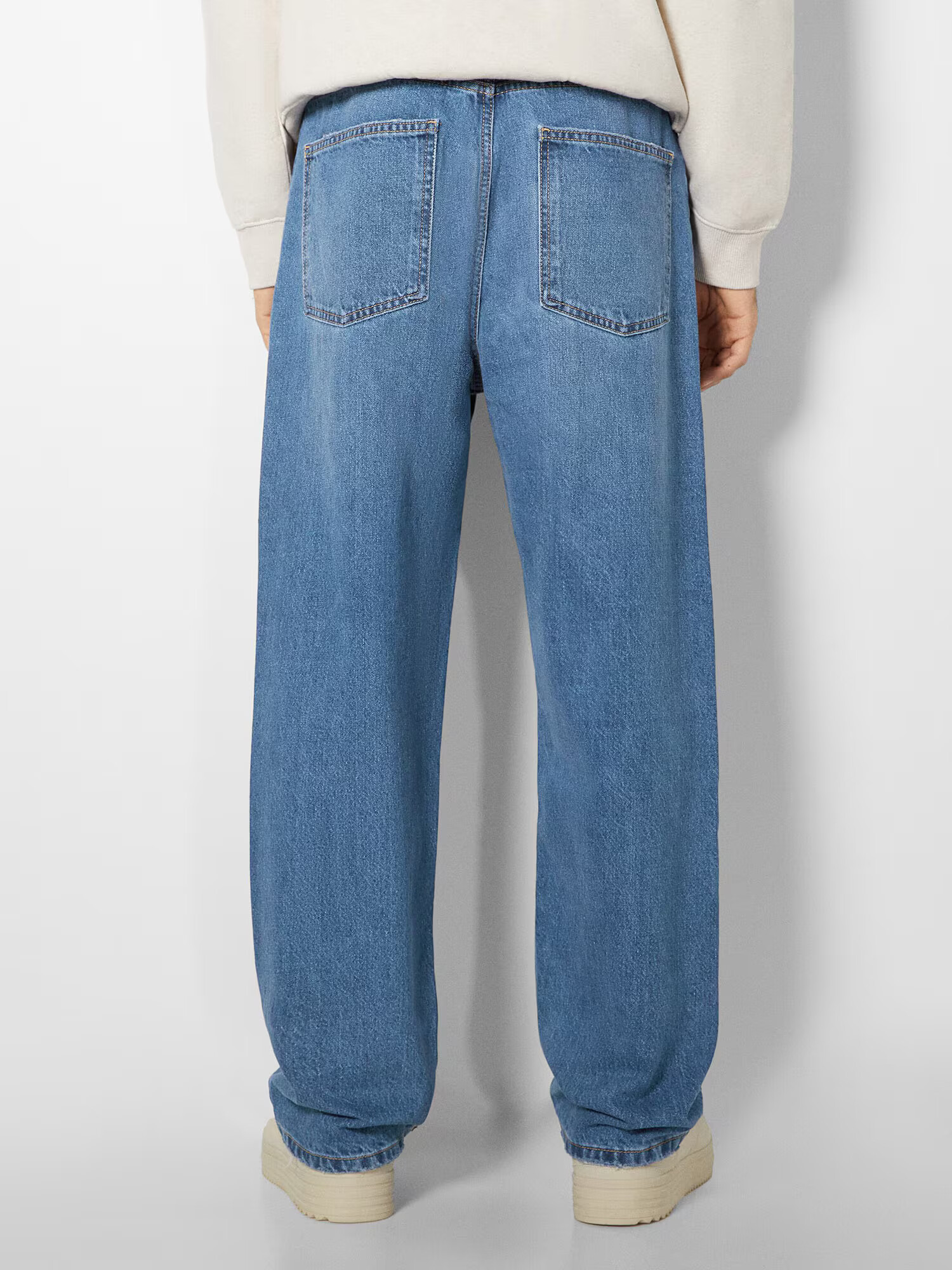 Bershka Jeans albastru - Pled.ro