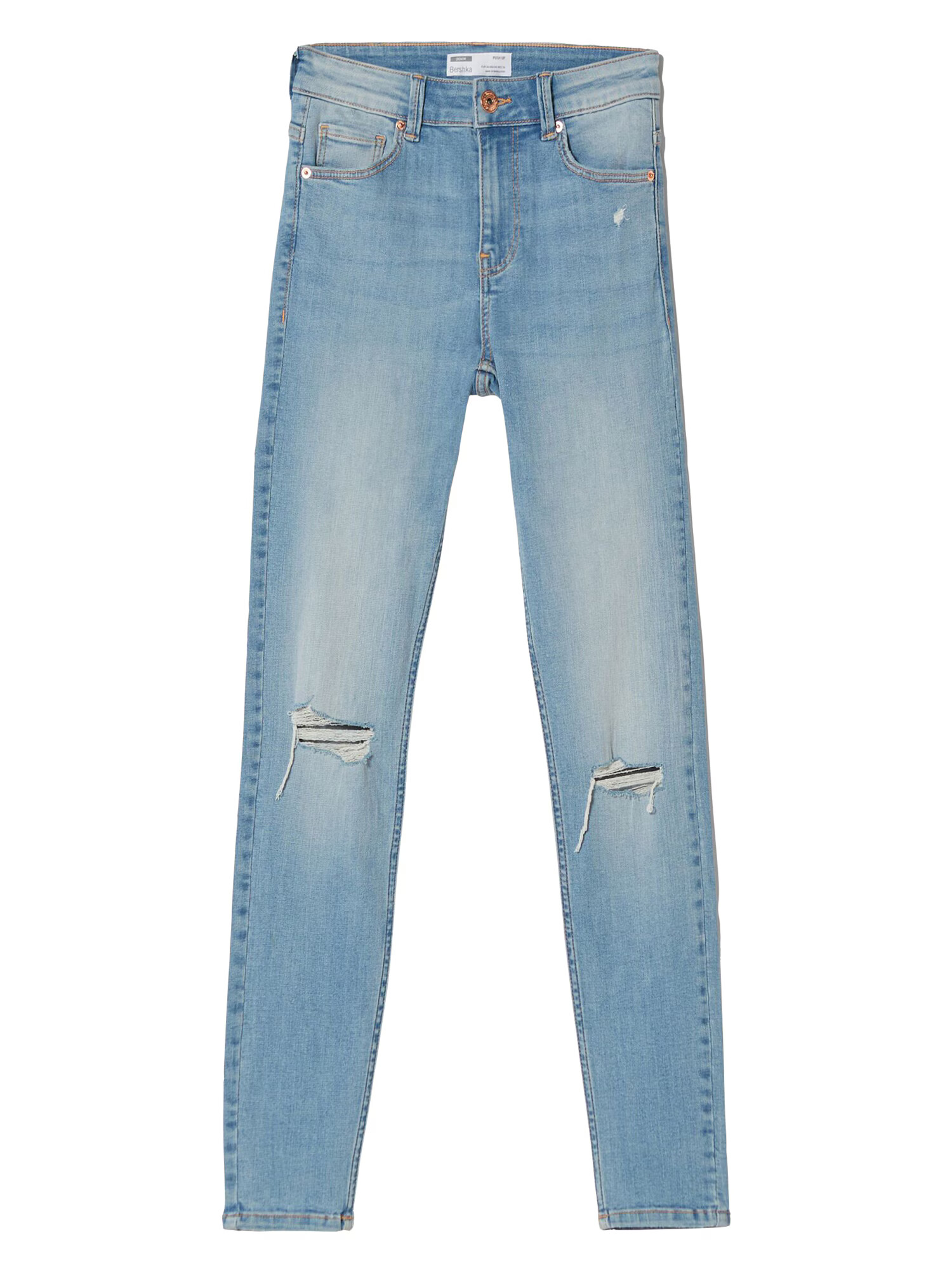 Bershka Jeans albastru denim - Pled.ro