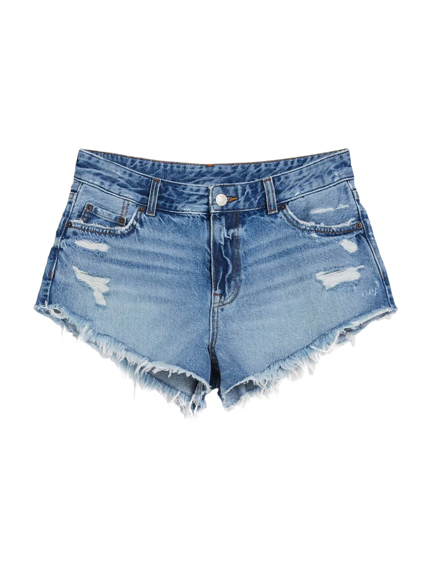 Bershka Jeans albastru denim - Pled.ro