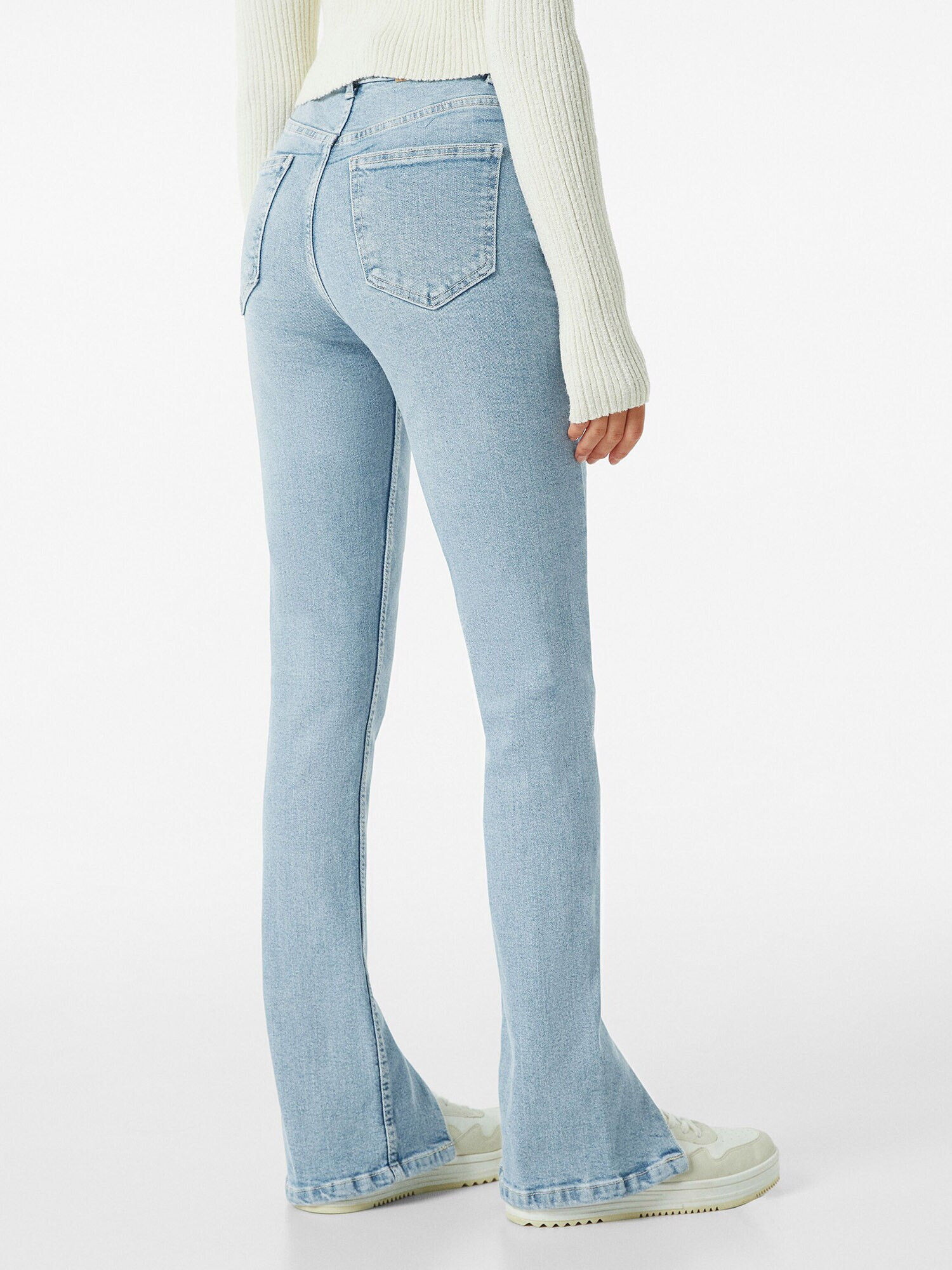 Bershka Jeans albastru denim - Pled.ro