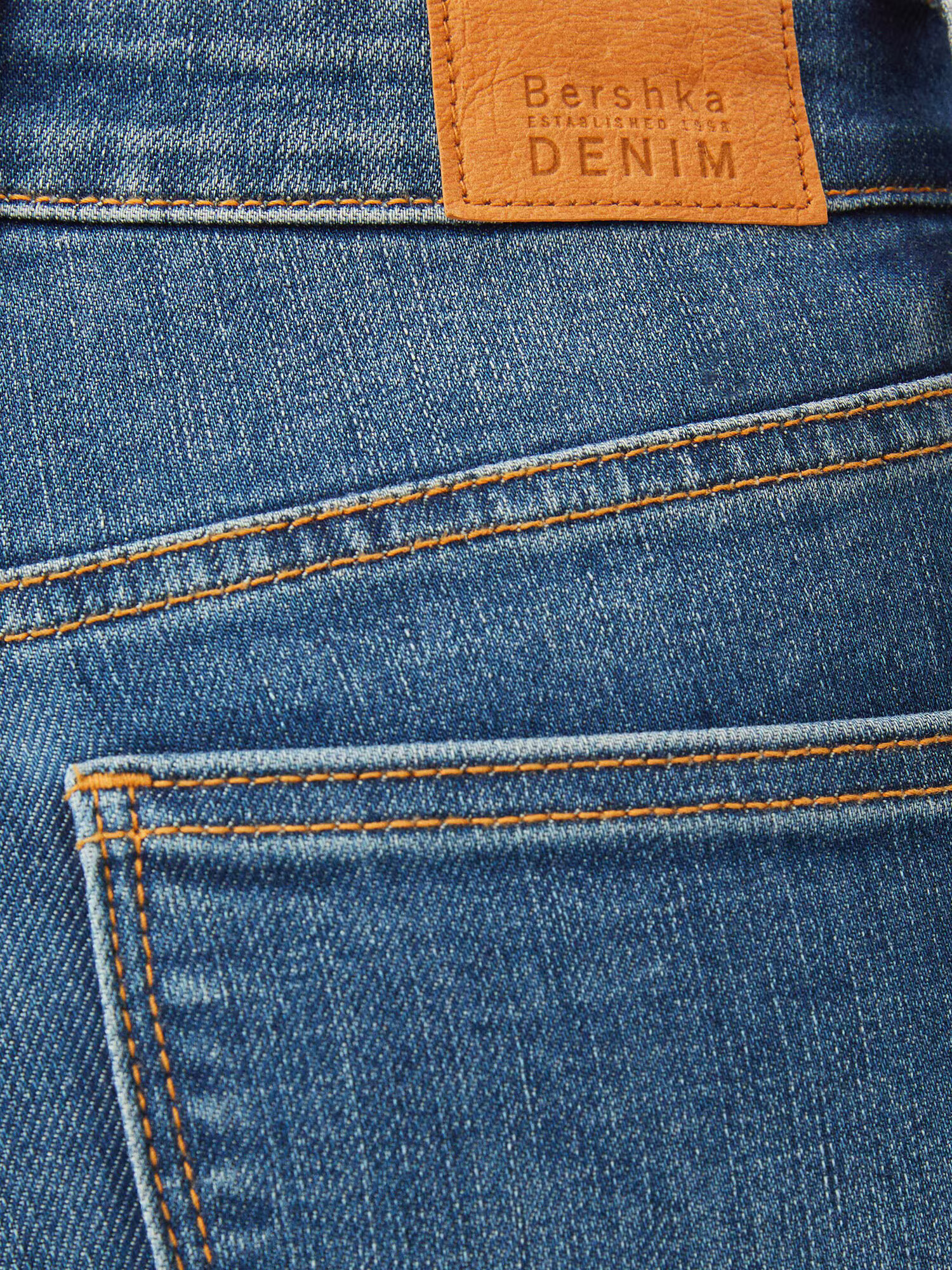 Bershka Jeans albastru denim - Pled.ro