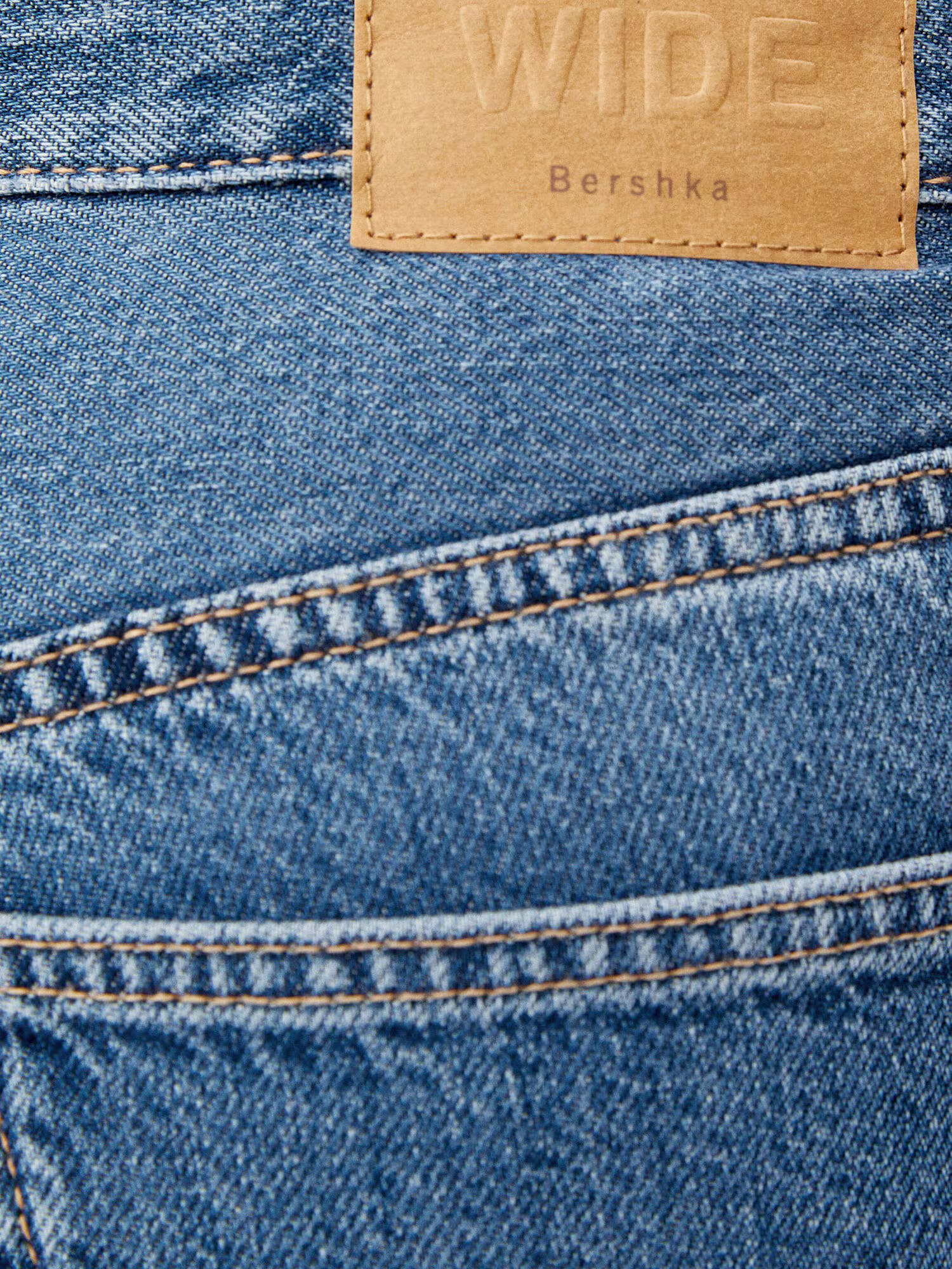 Bershka Jeans albastru denim - Pled.ro