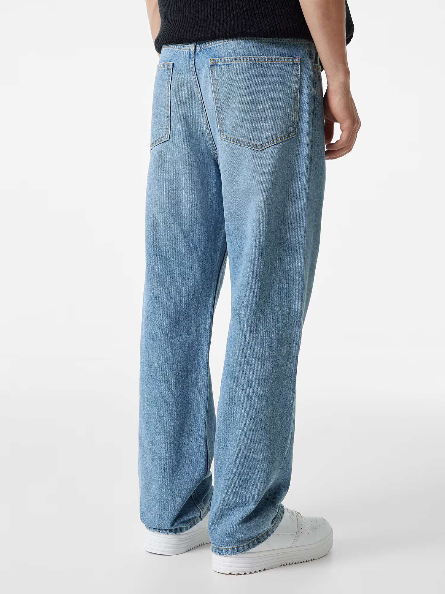 Bershka Jeans albastru denim - Pled.ro