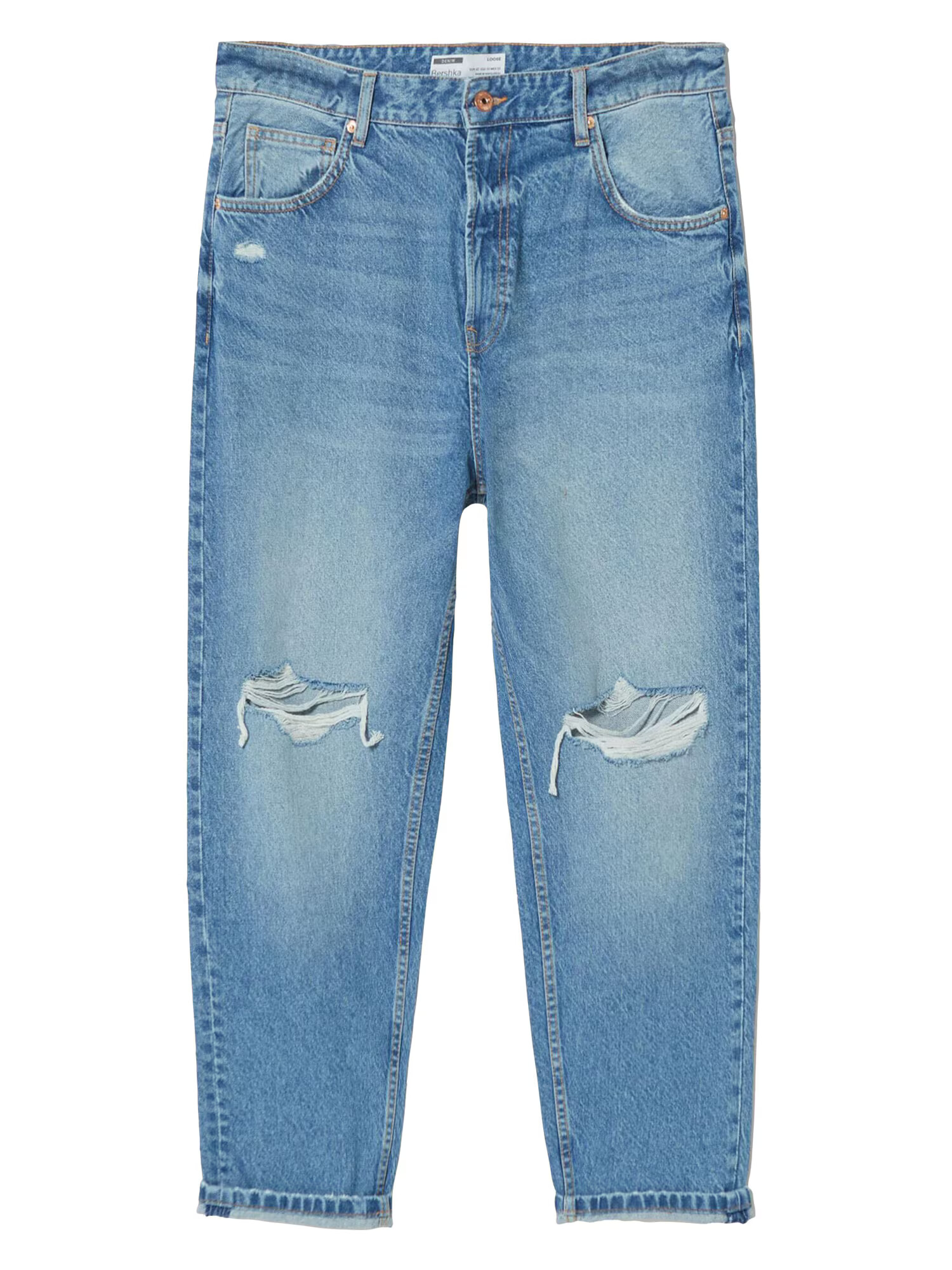 Bershka Jeans albastru denim - Pled.ro