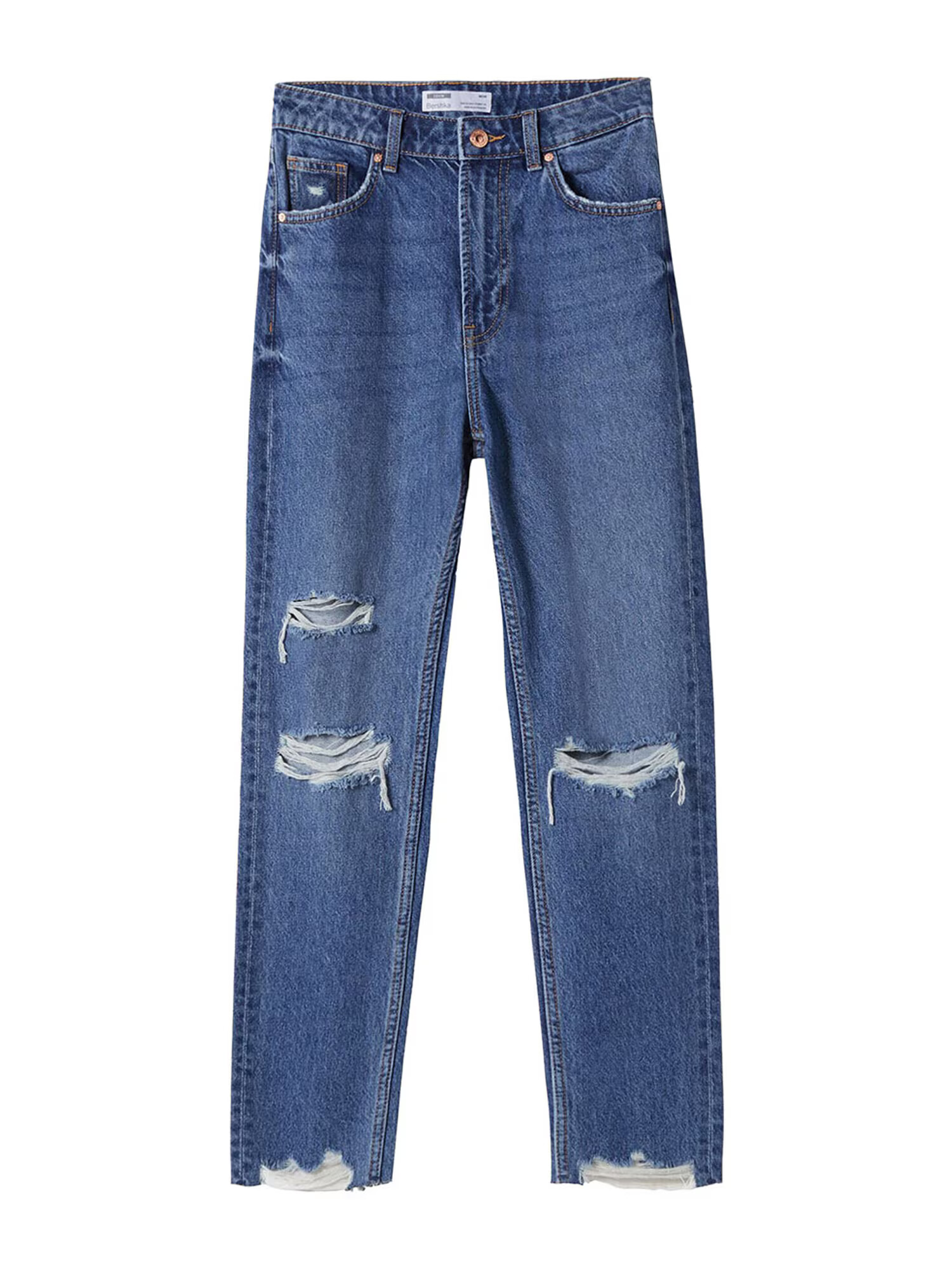 Bershka Jeans albastru denim - Pled.ro