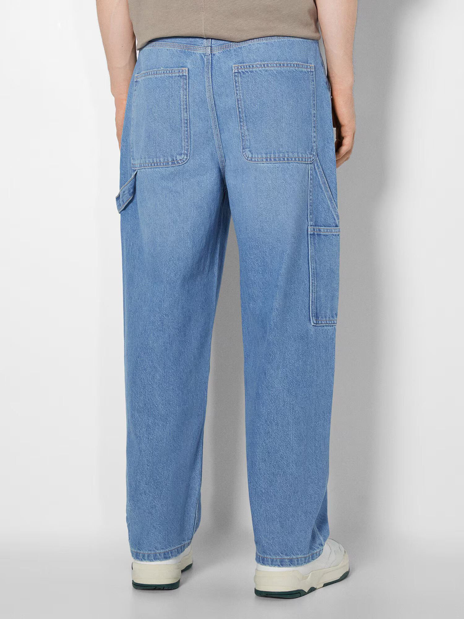 Bershka Jeans albastru denim - Pled.ro